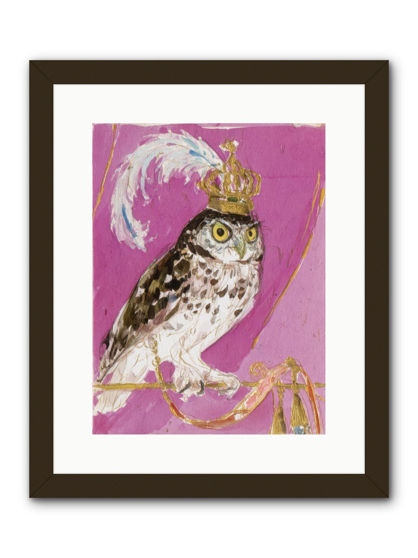 The Cricket Blazer Affair -- Framed Print - Black 12x16