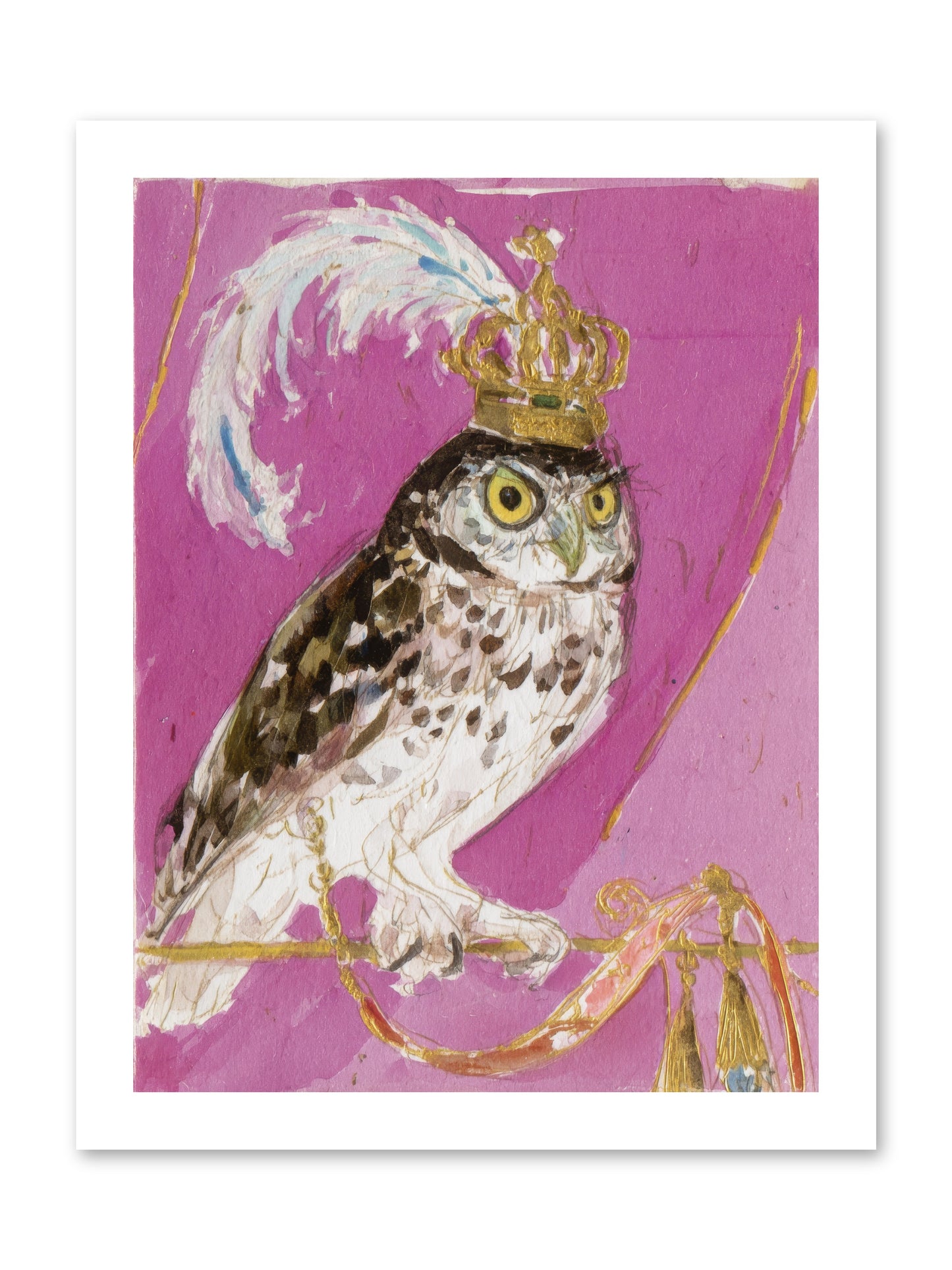 The Cricket Blazer Affair -- Loose Canvas Print 12x16