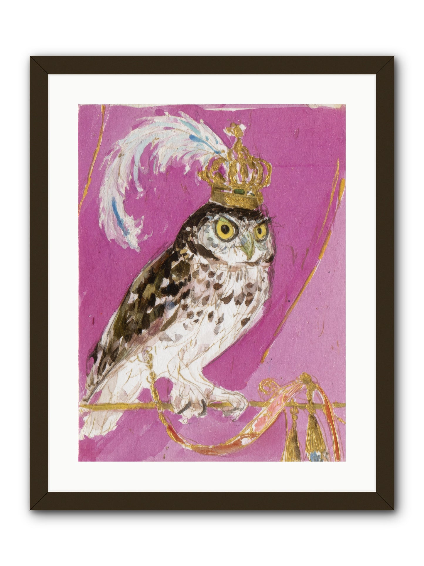 The Cricket Blazer Affair -- Framed Print - Black 18x24