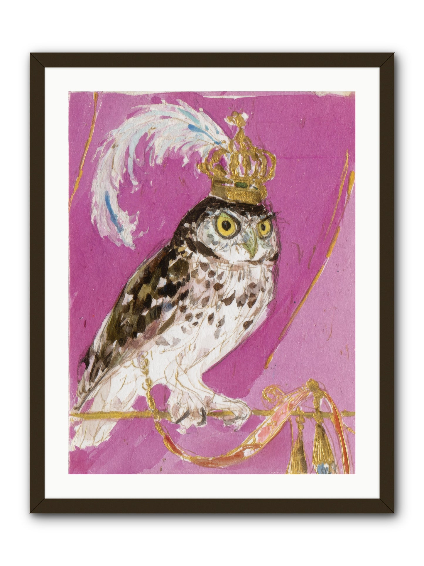 The Cricket Blazer Affair -- Framed Print - Black 24x32