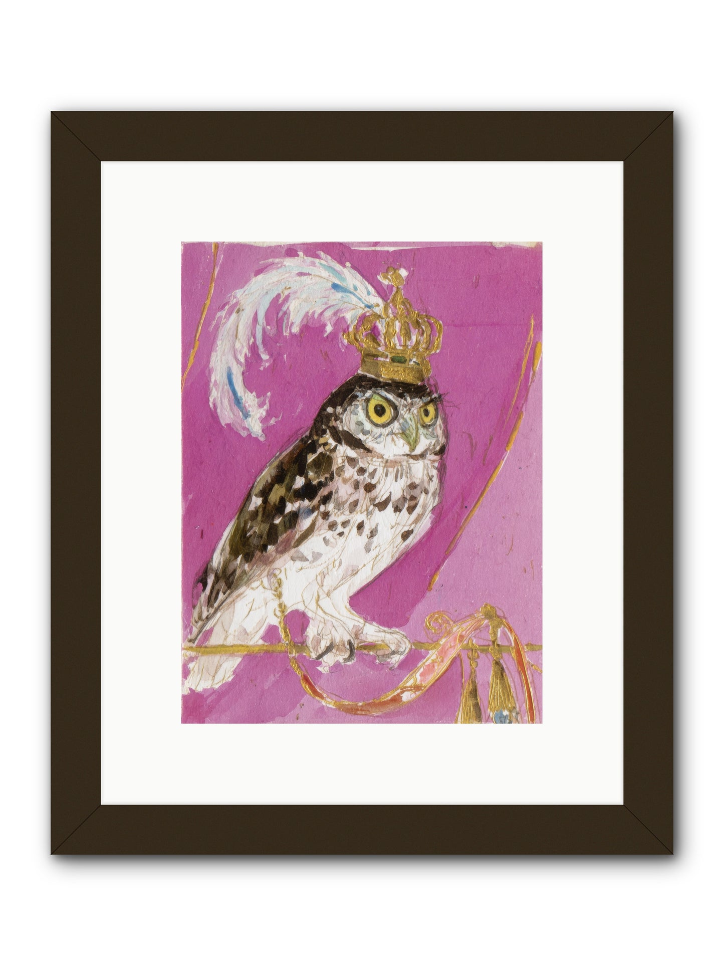 The Cricket Blazer Affair -- Framed Print - Black 9x12