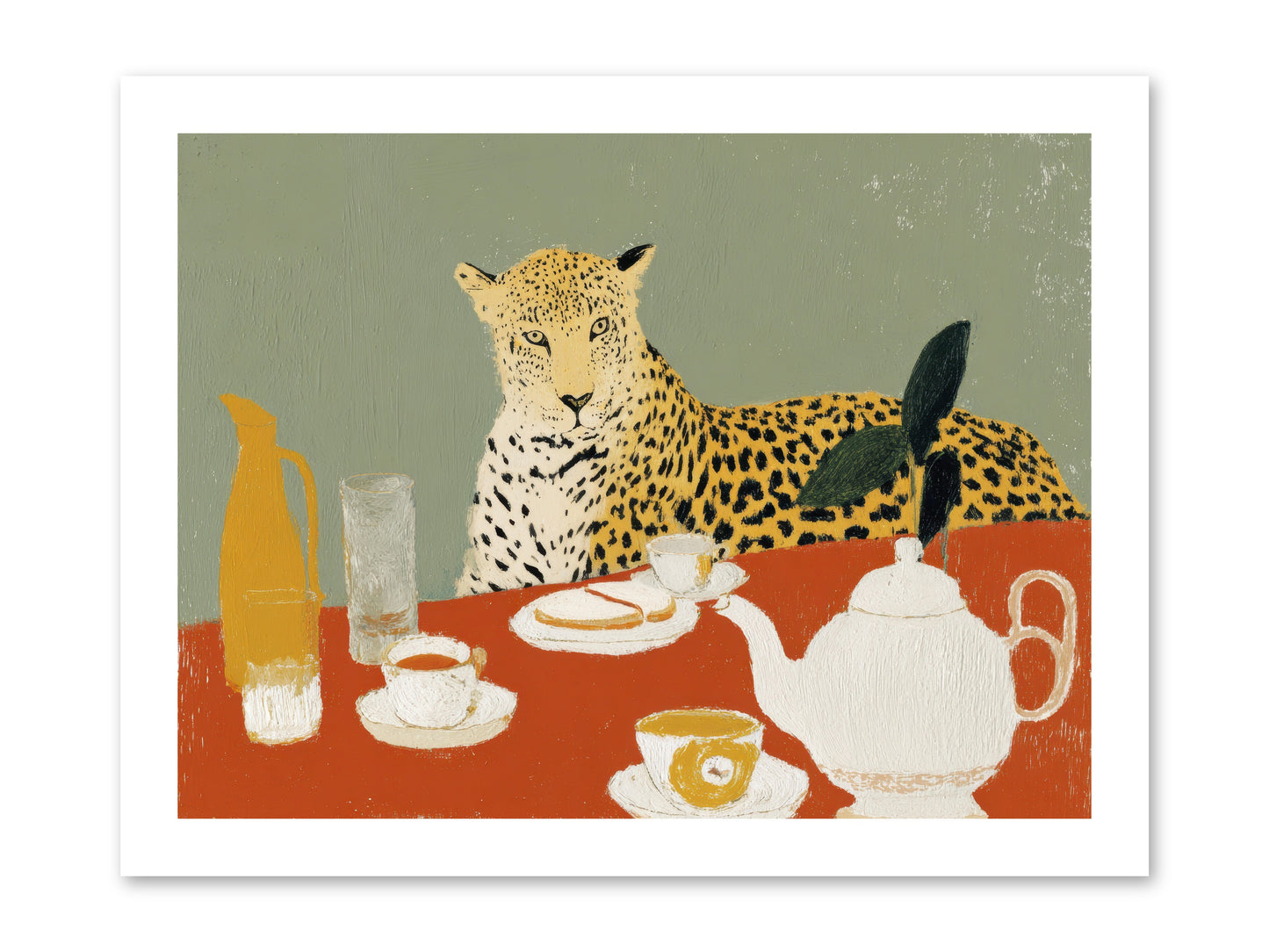 The Curator's Menagerie -- Paper Print 16x12