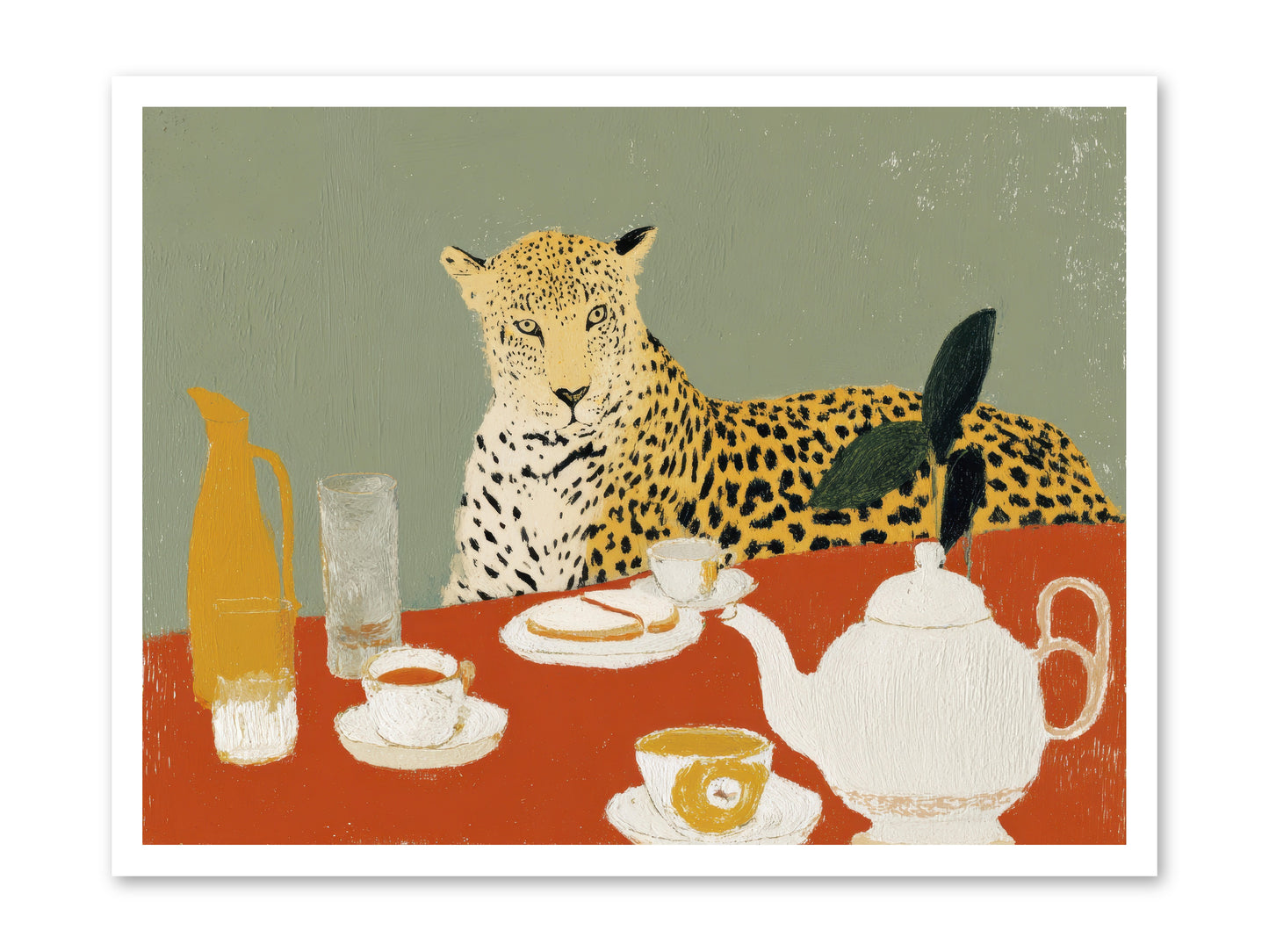 The Curator's Menagerie -- Loose Canvas Print 32x24