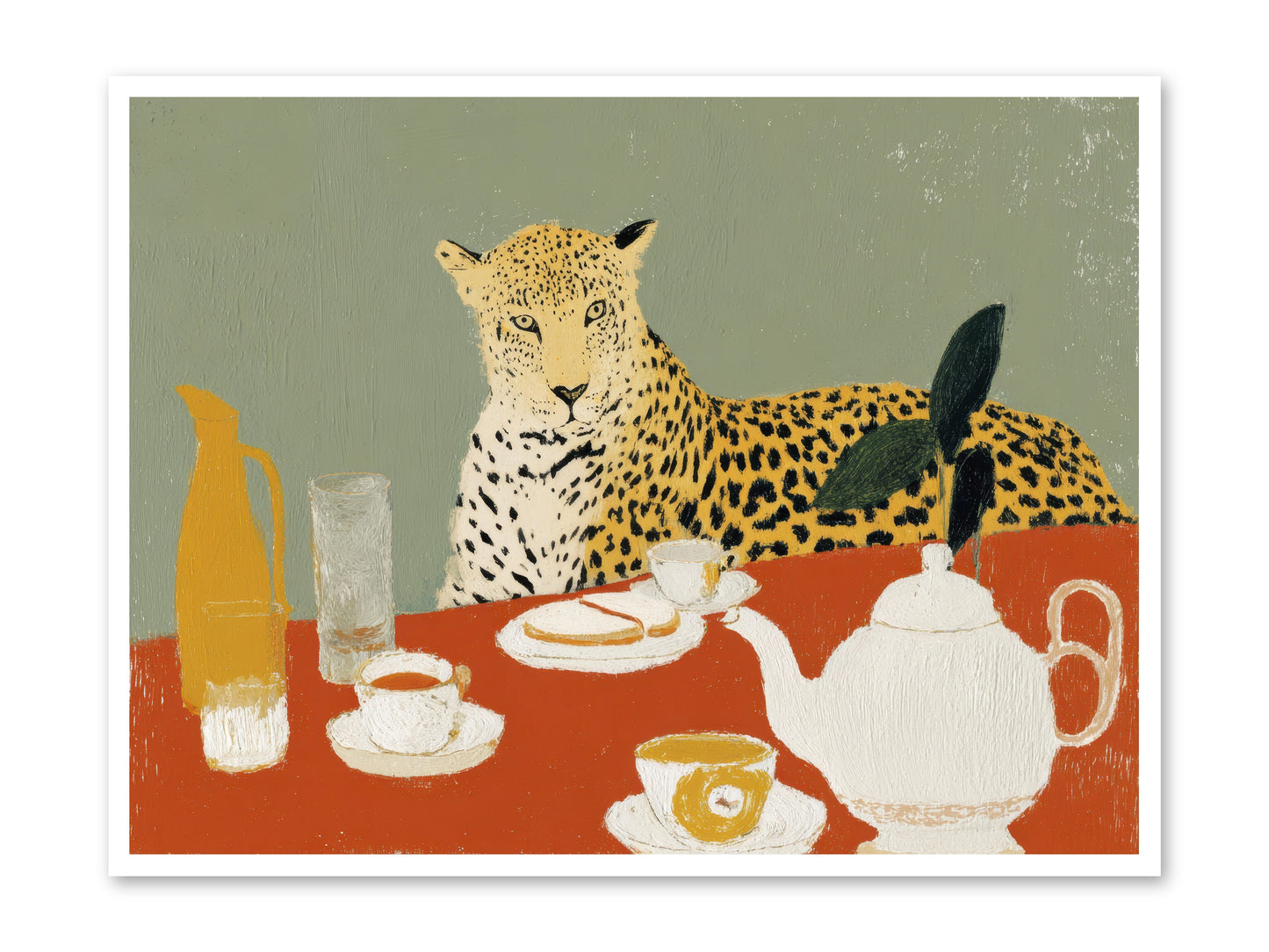 The Curator's Menagerie -- Loose Canvas Print 48x36