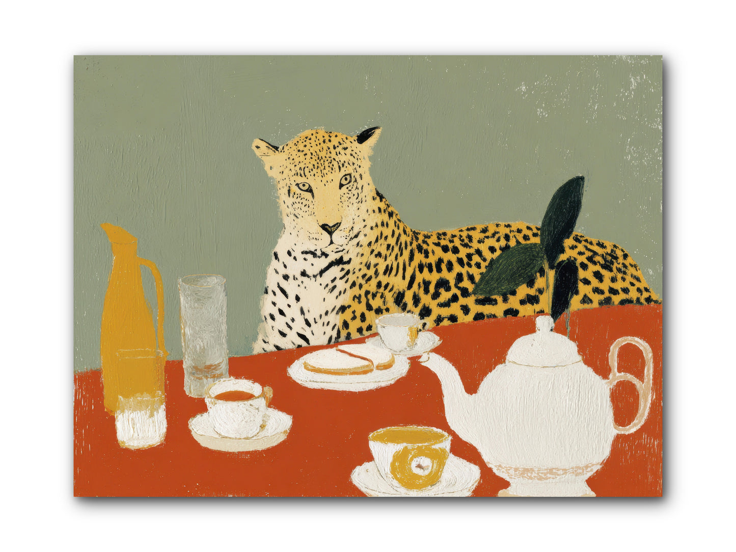 The Curator's Menagerie -- Wrapped Canvas 12x9