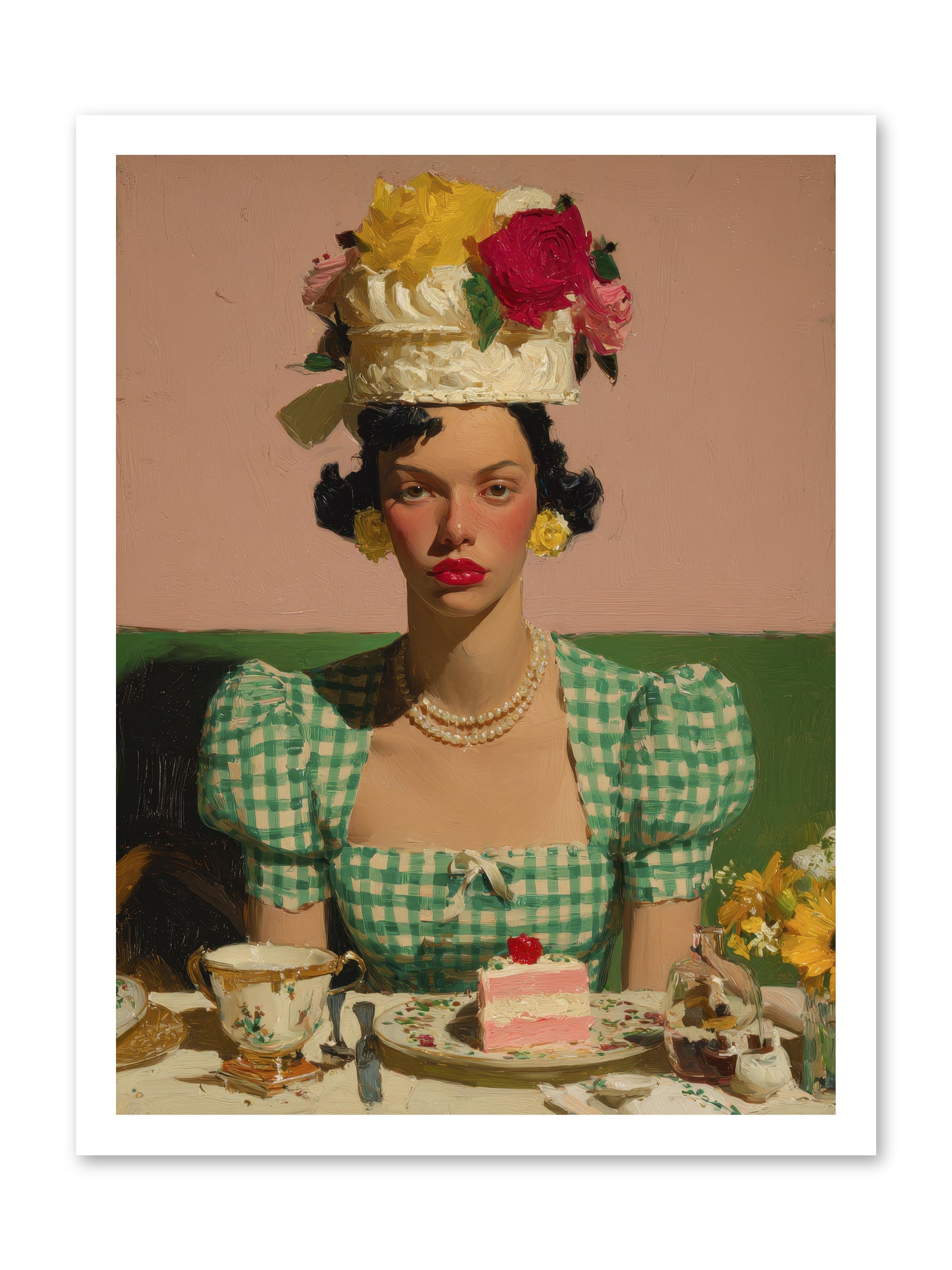 The Daffodil Supper Club -- Paper Print 18x24