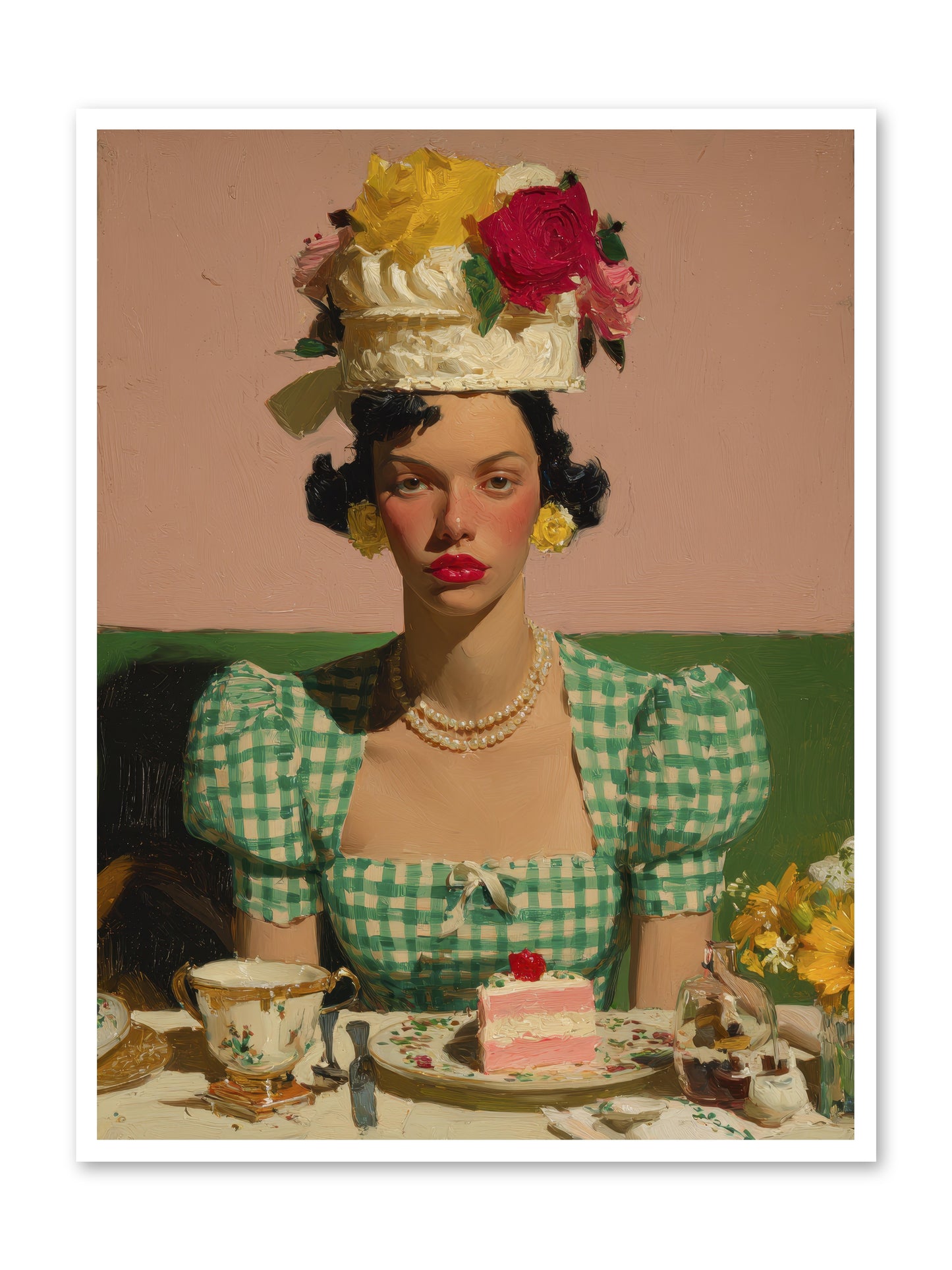 The Daffodil Supper Club -- Paper Print 36x48