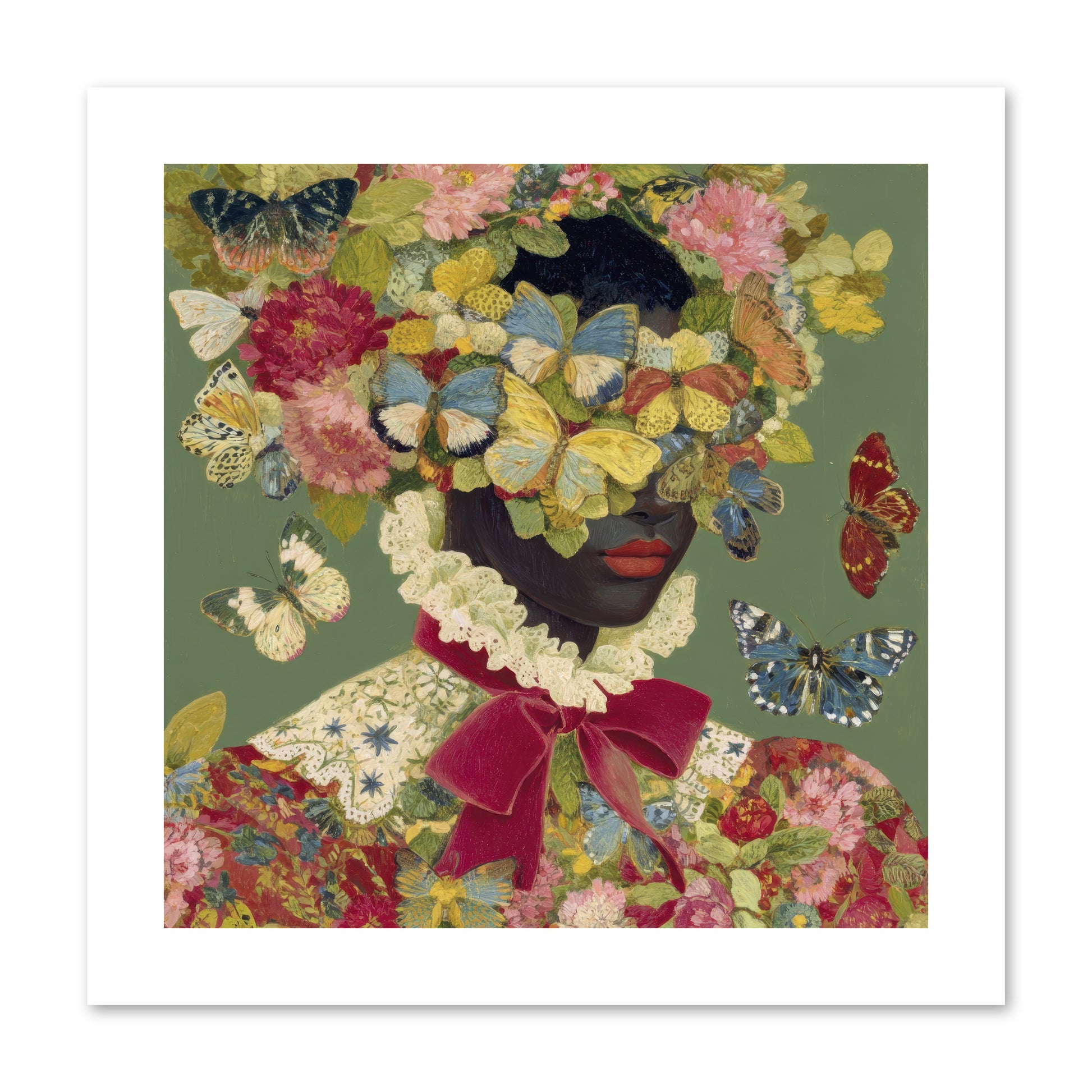 The Dahlia Atelier No. 1-REZ -- Paper Print 10x10