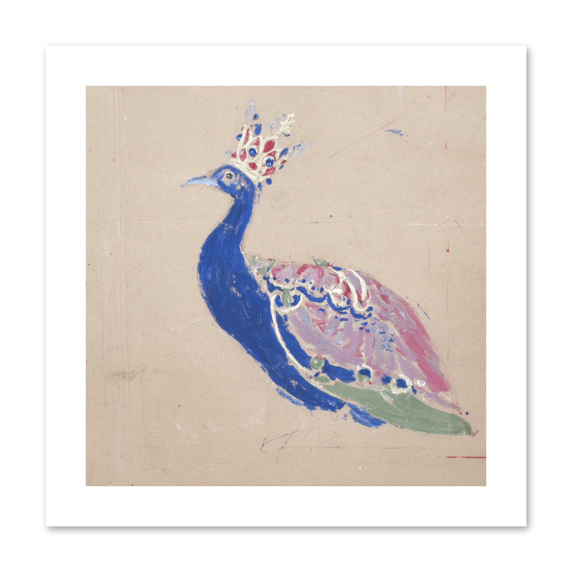 The Dapper Botanist -- Paper Print 10x10