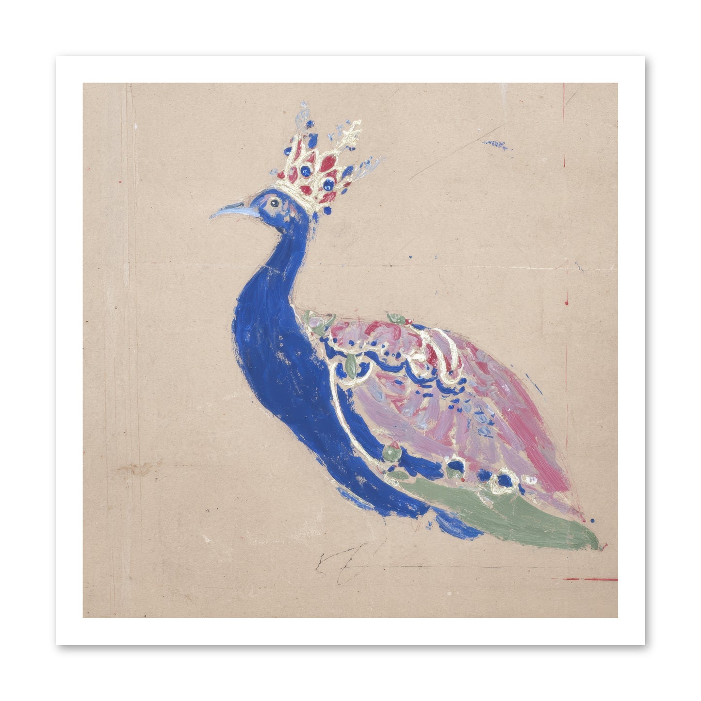 The Dapper Botanist -- Loose Canvas Print 20x20