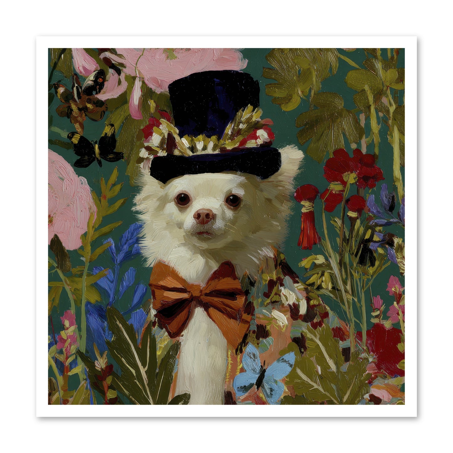 The Dappled Blazer -- Paper Print 30x30