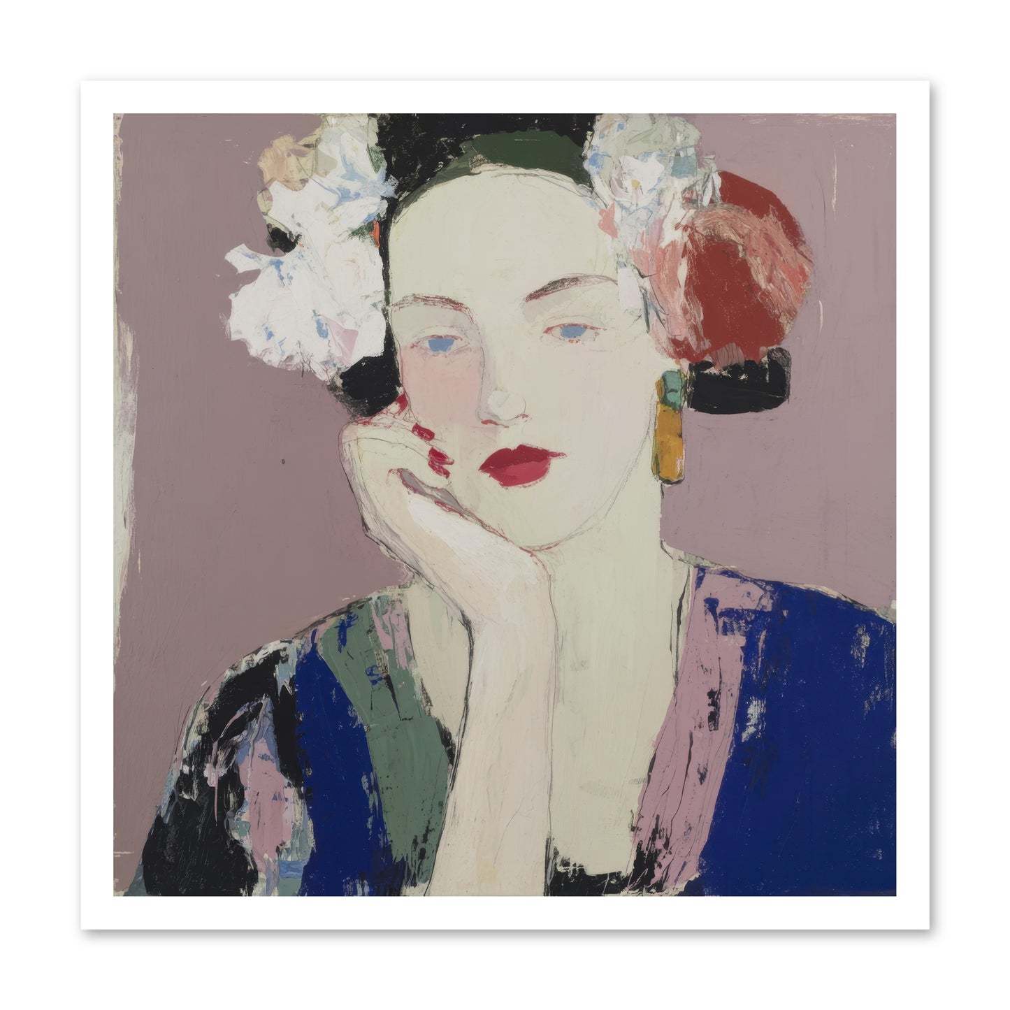 The Daydreamer's Companion -- Loose Canvas Print 24x24