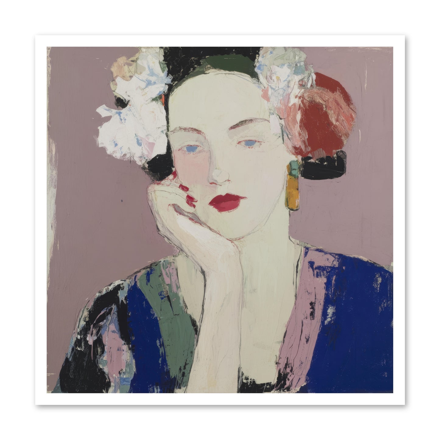 The Daydreamer's Companion -- Loose Canvas Print 30x30
