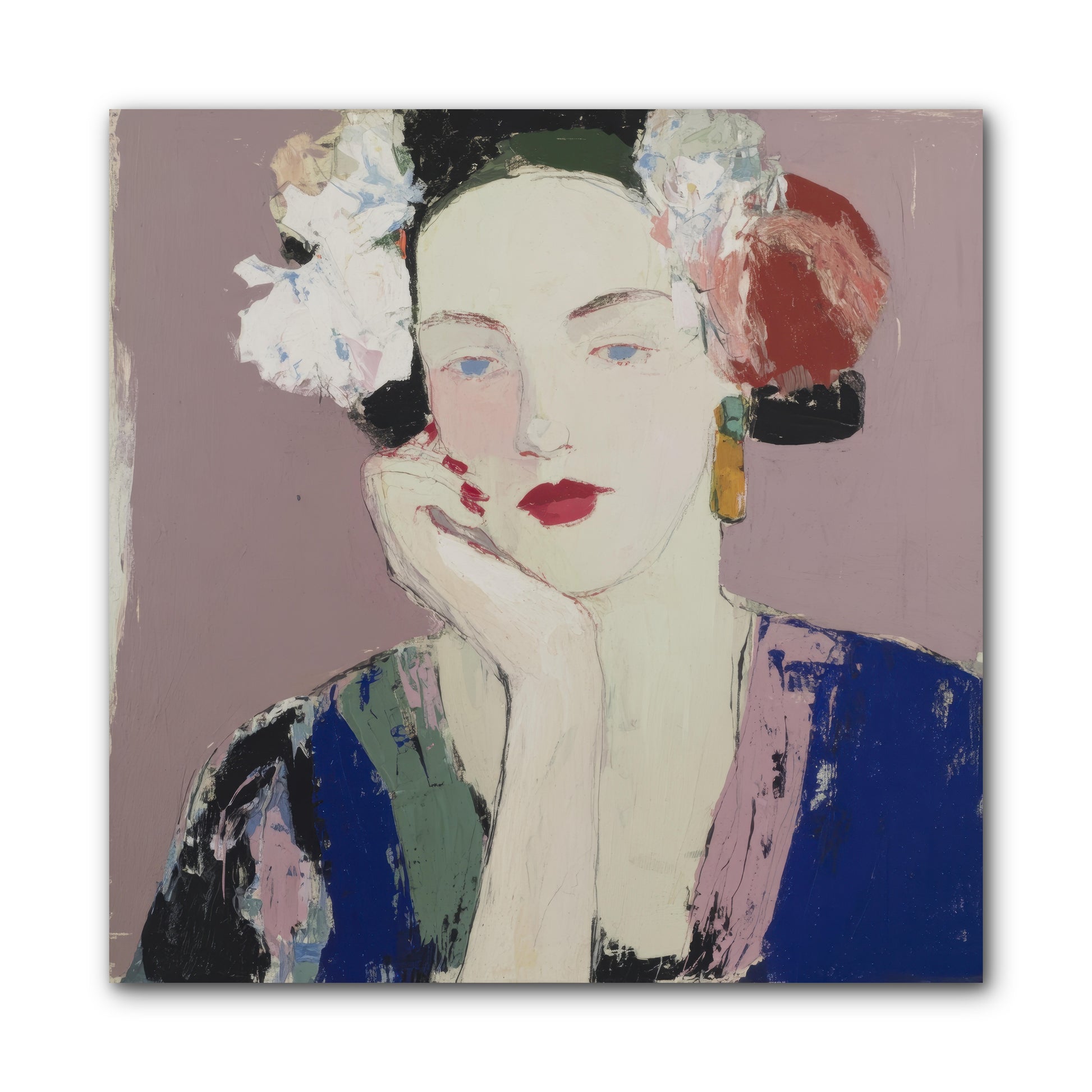The Daydreamer's Companion -- Wrapped Canvas 10x10