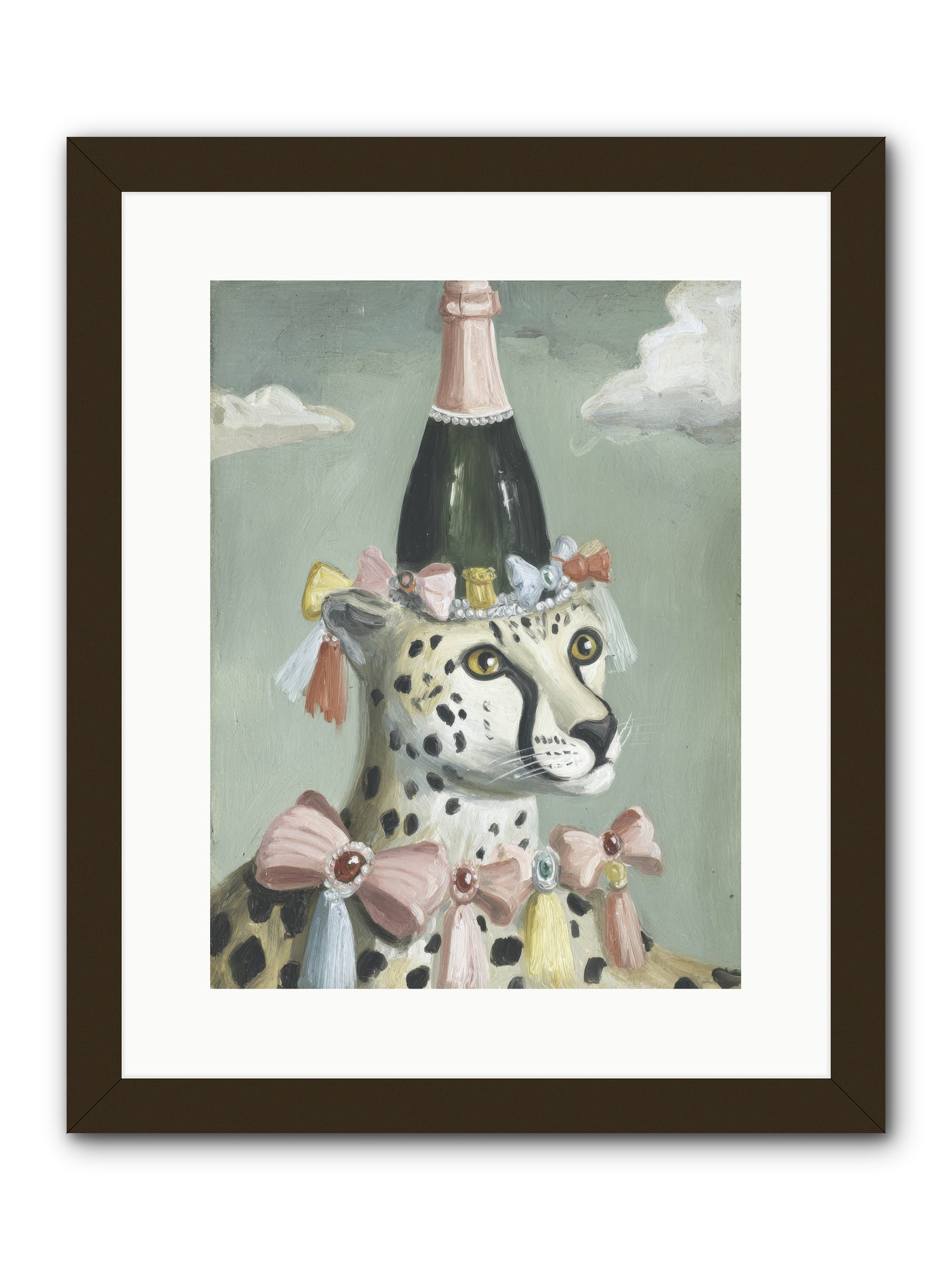 The Dazzling Interlude -- Framed Print - Black 12x16