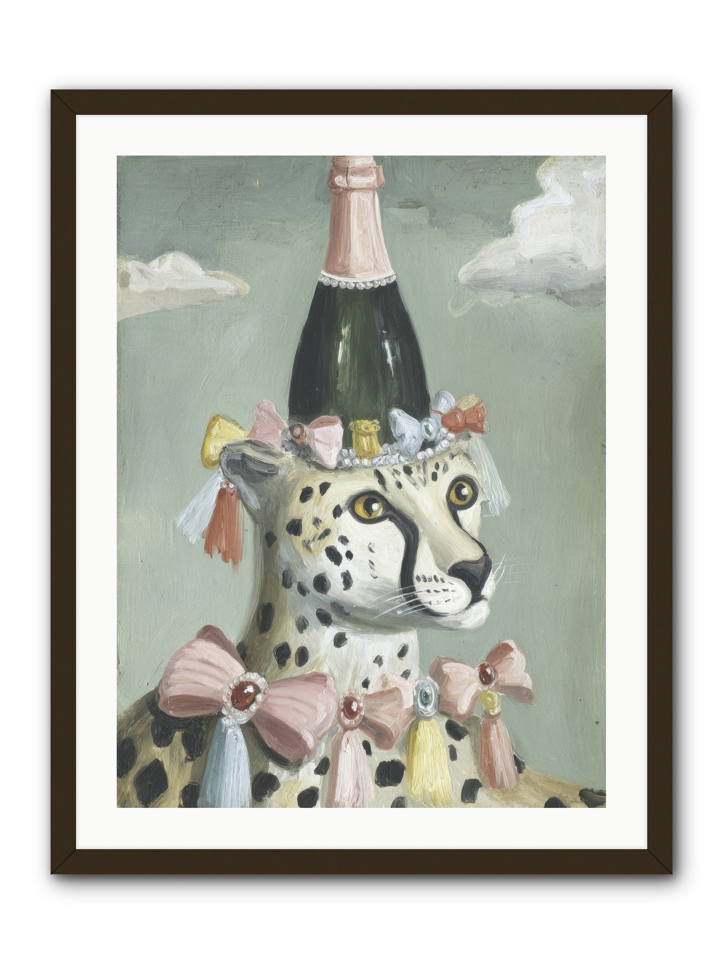 The Dazzling Interlude -- Framed Print - Black 24x32
