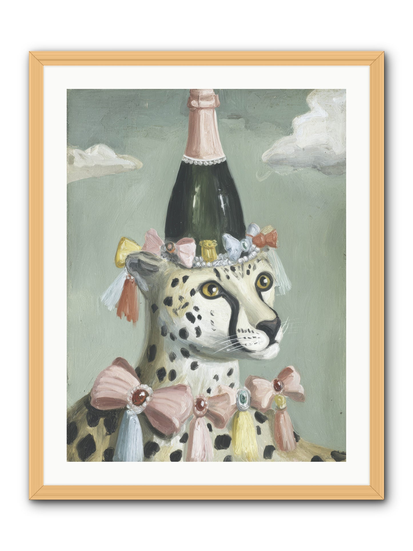 The Dazzling Interlude -- Framed Print - Natural 24x32
