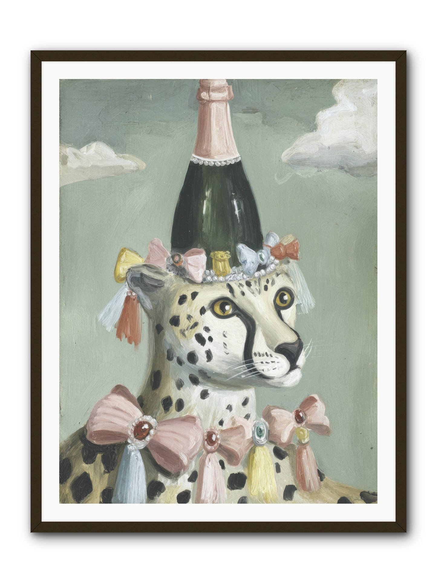 The Dazzling Interlude -- Framed Print - Black 36x48