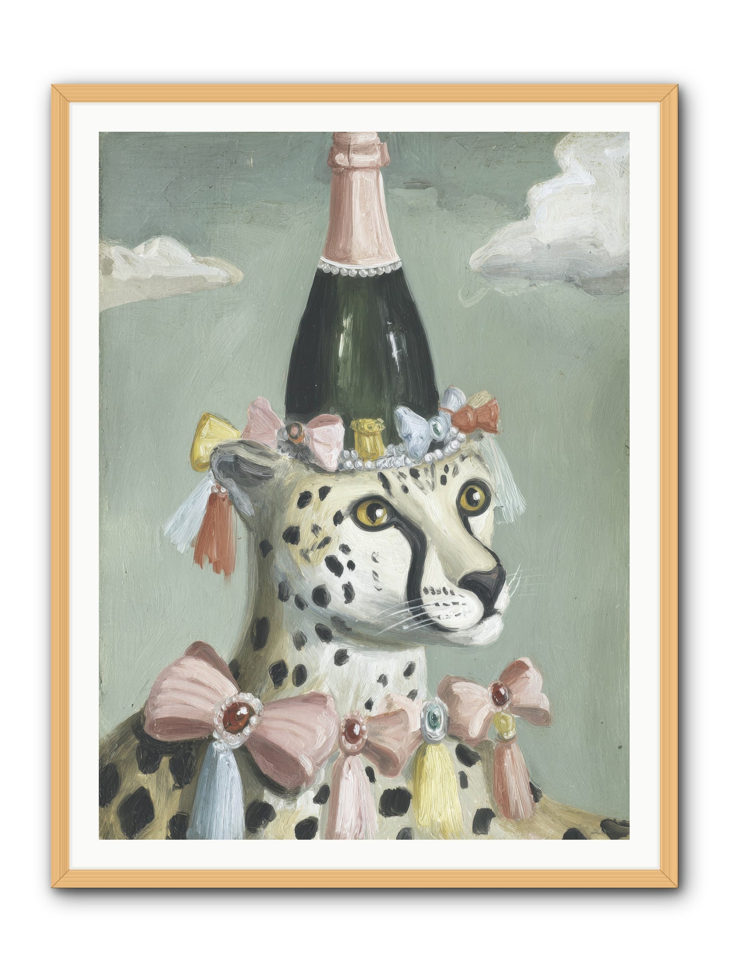 The Dazzling Interlude -- Framed Print - Natural 36x48