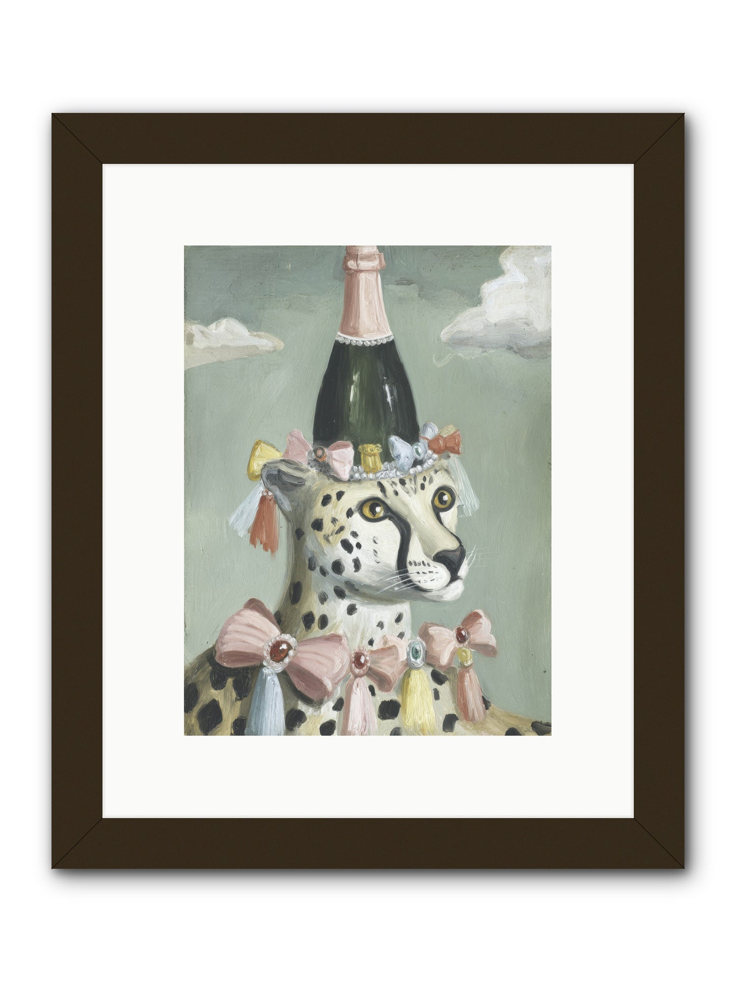 The Dazzling Interlude -- Framed Print - Black 9x12