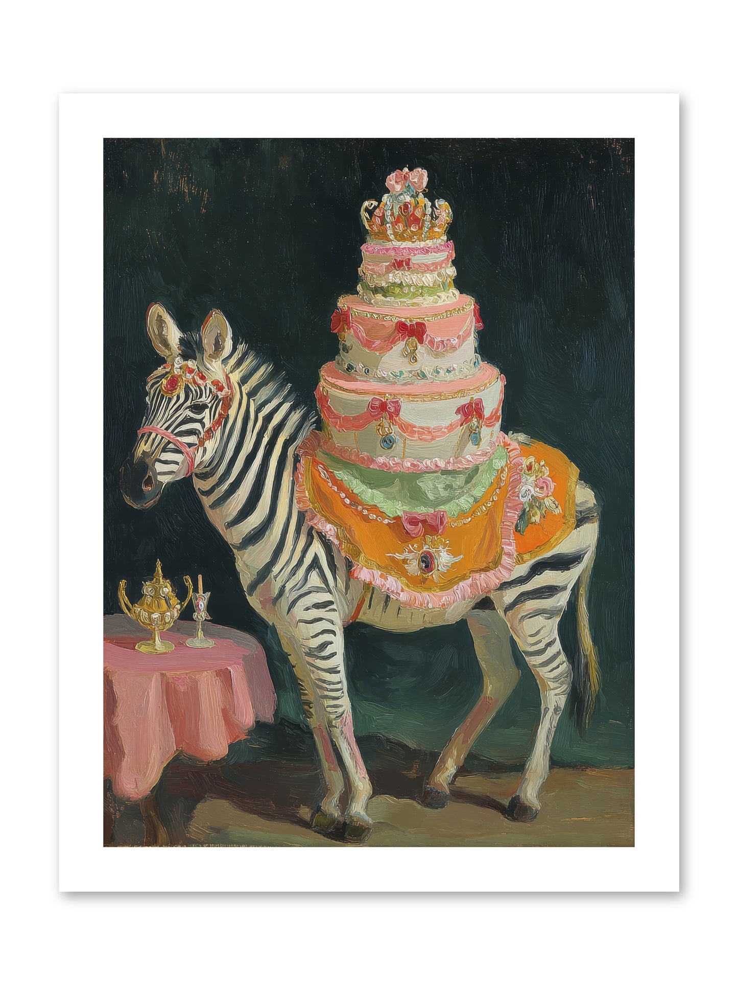 The Decadent Interlude -- Paper Print 12x16