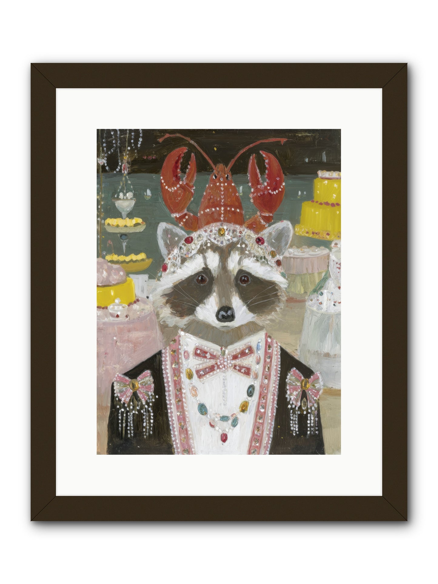 The Delicious Hour -- Framed Print - Black 12x16