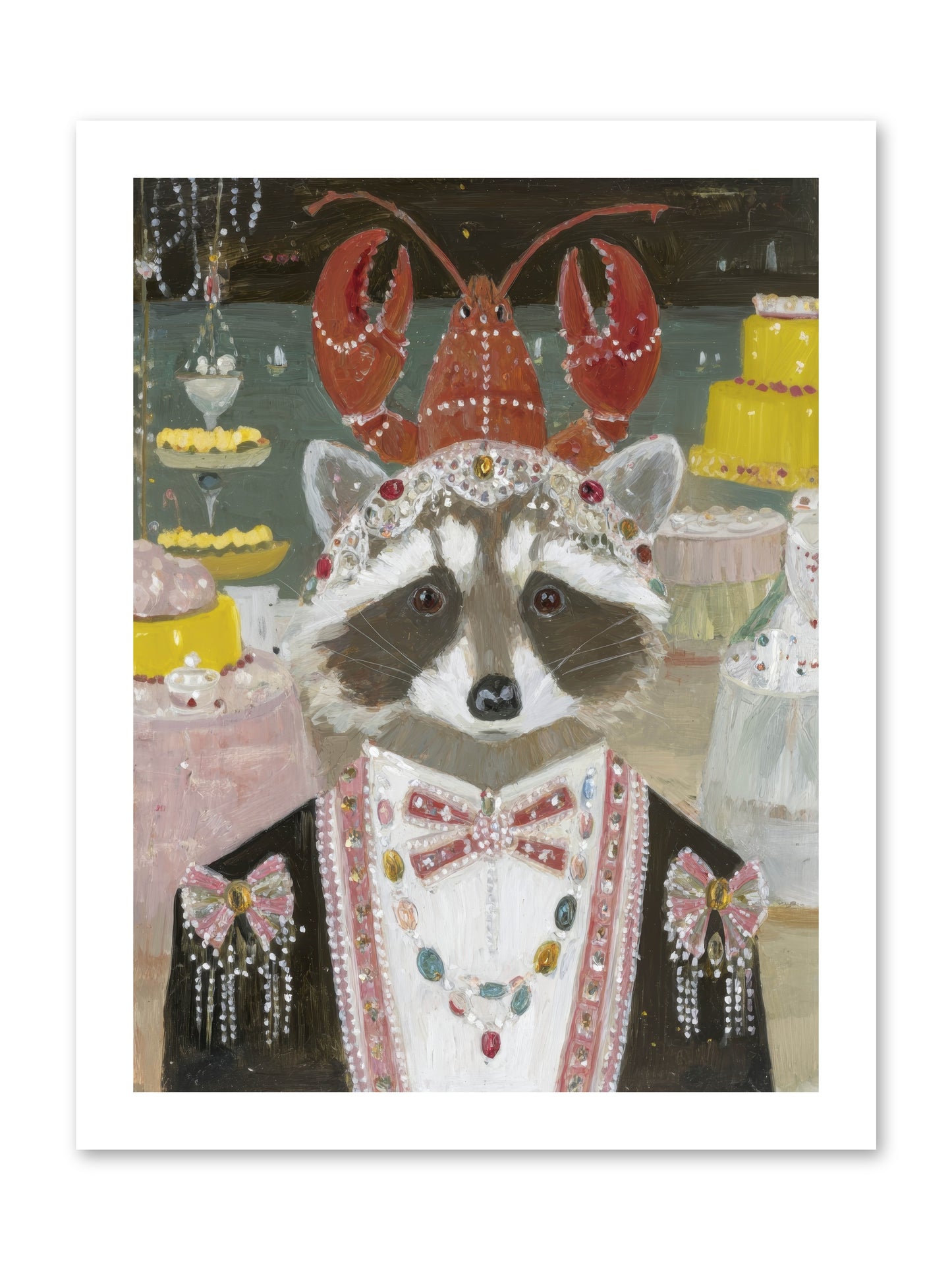 The Delicious Hour -- Loose Canvas Print 12x16