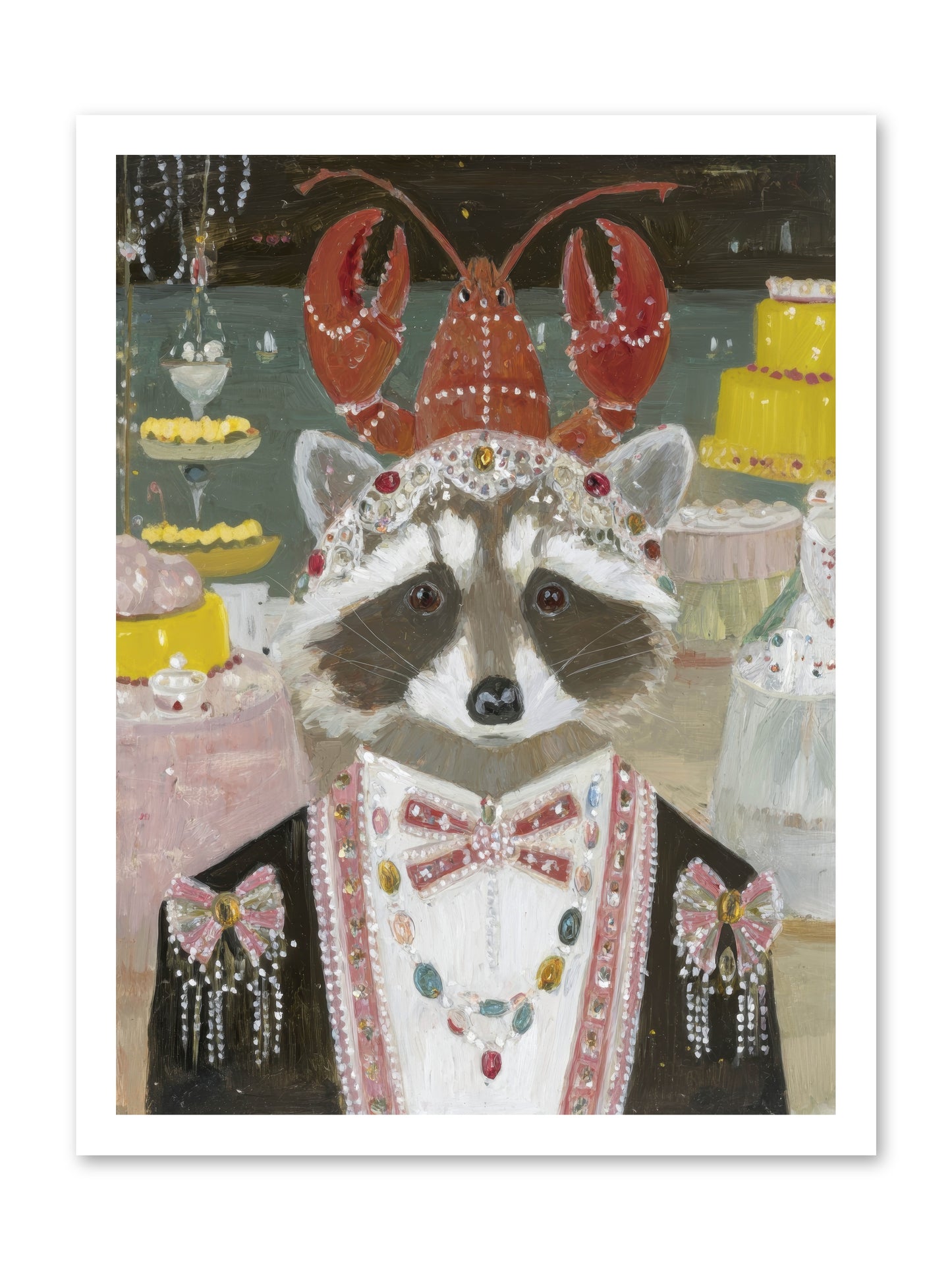 The Delicious Hour -- Loose Canvas Print 18x24