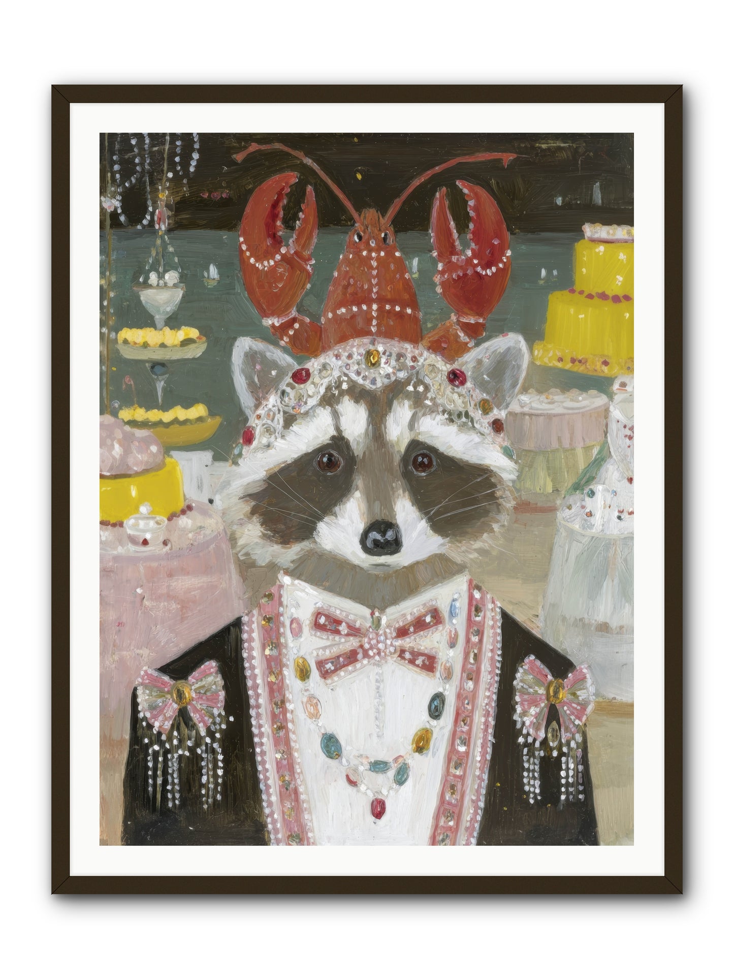 The Delicious Hour -- Framed Print - Black 36x48
