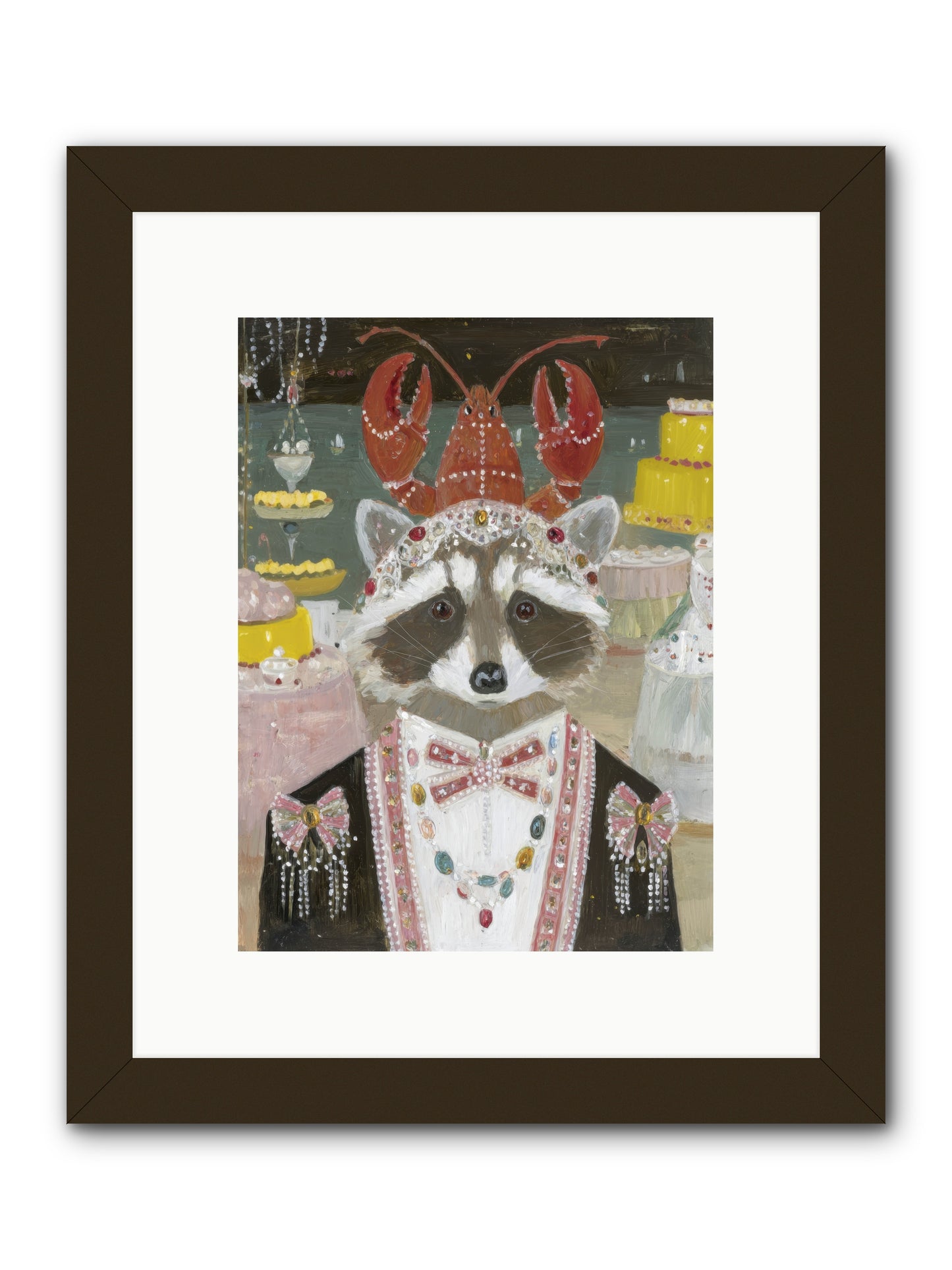 The Delicious Hour -- Framed Print - Black 9x12