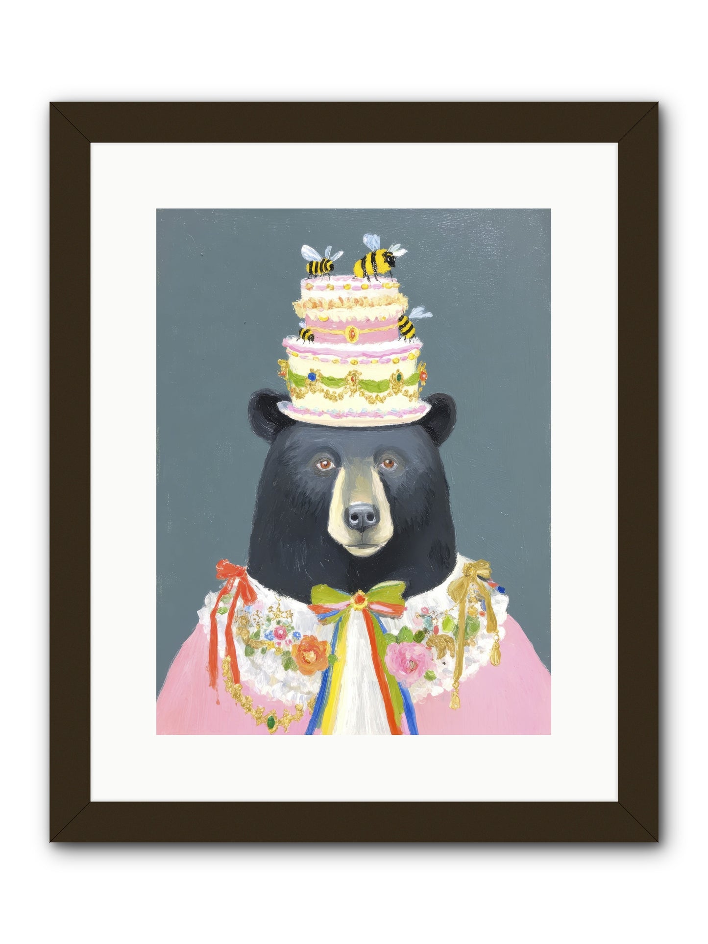 The Delightful Affair -- Framed Print - Black 12x16
