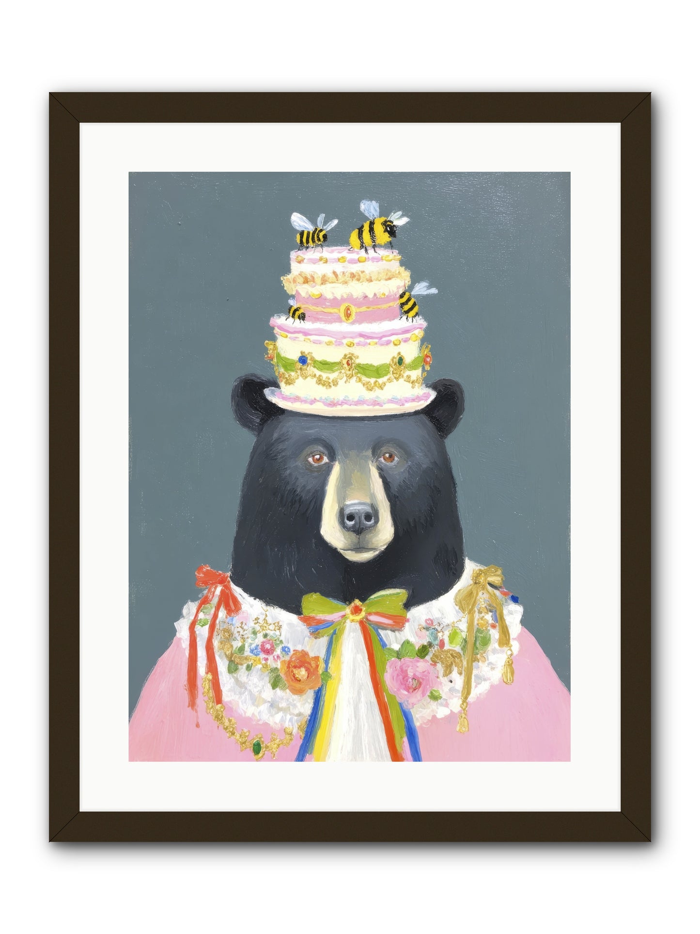 The Delightful Affair -- Framed Print - Black 18x24
