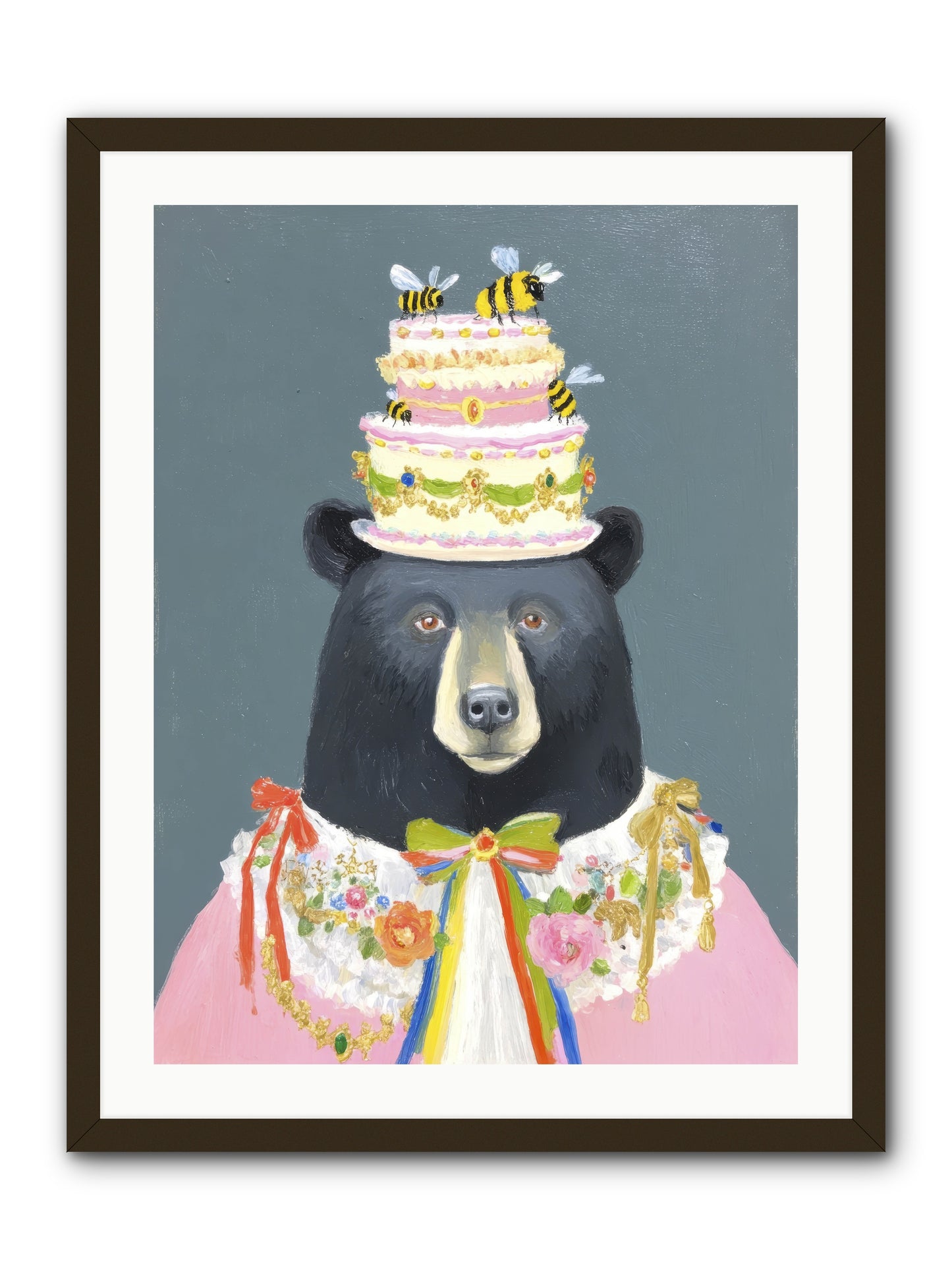 The Delightful Affair -- Framed Print - Black 24x32
