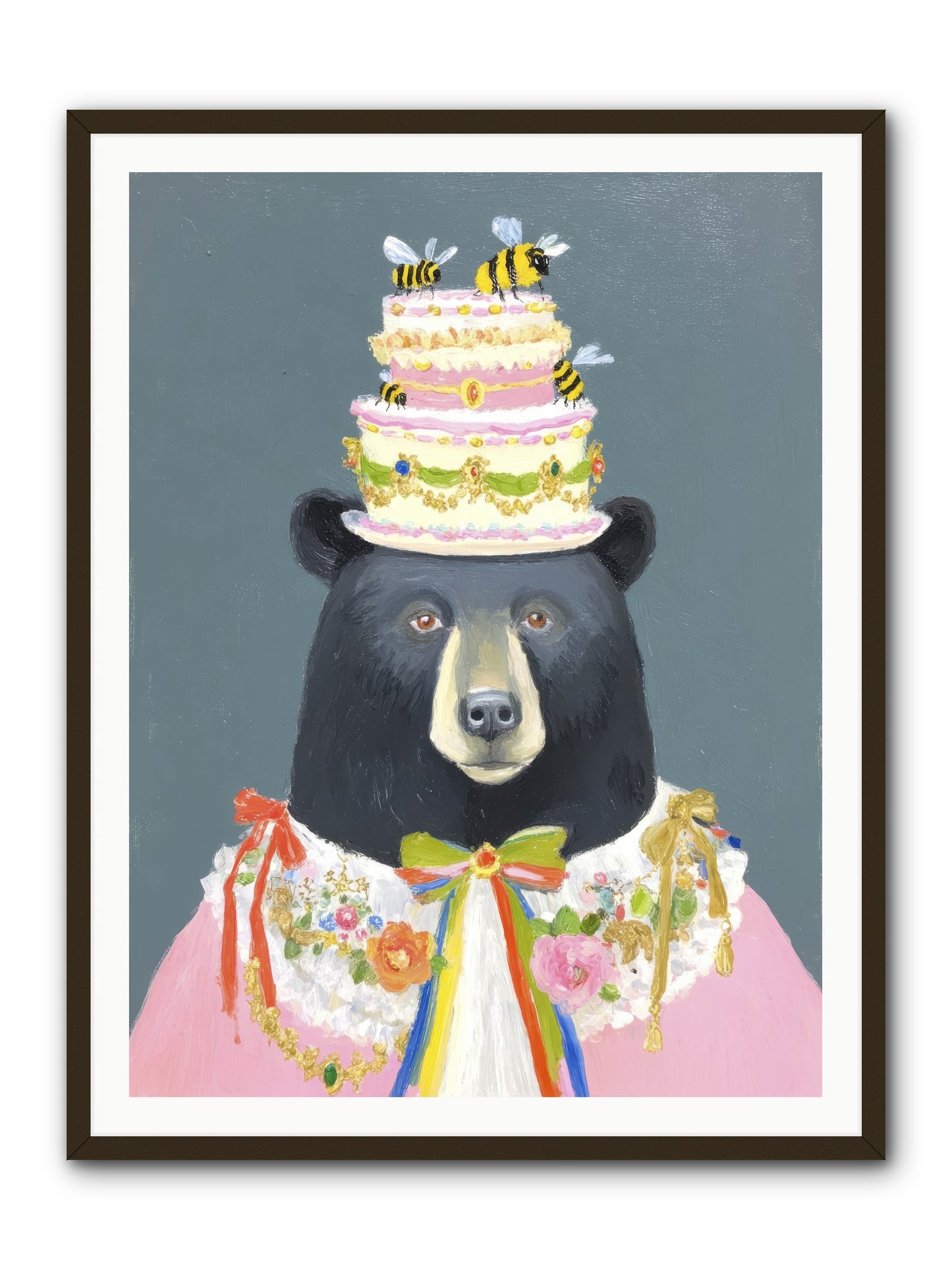 The Delightful Affair -- Framed Print - Black 36x48