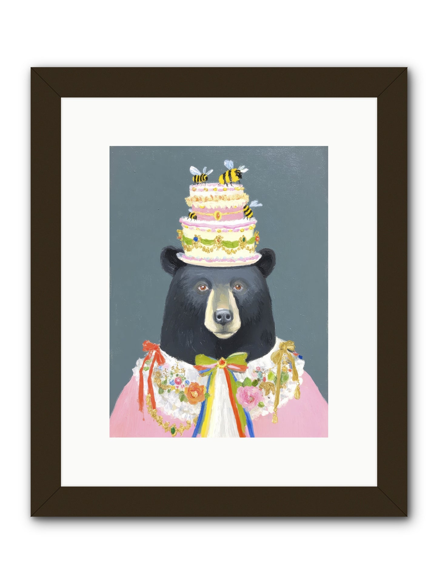 The Delightful Affair -- Framed Print - Black 9x12