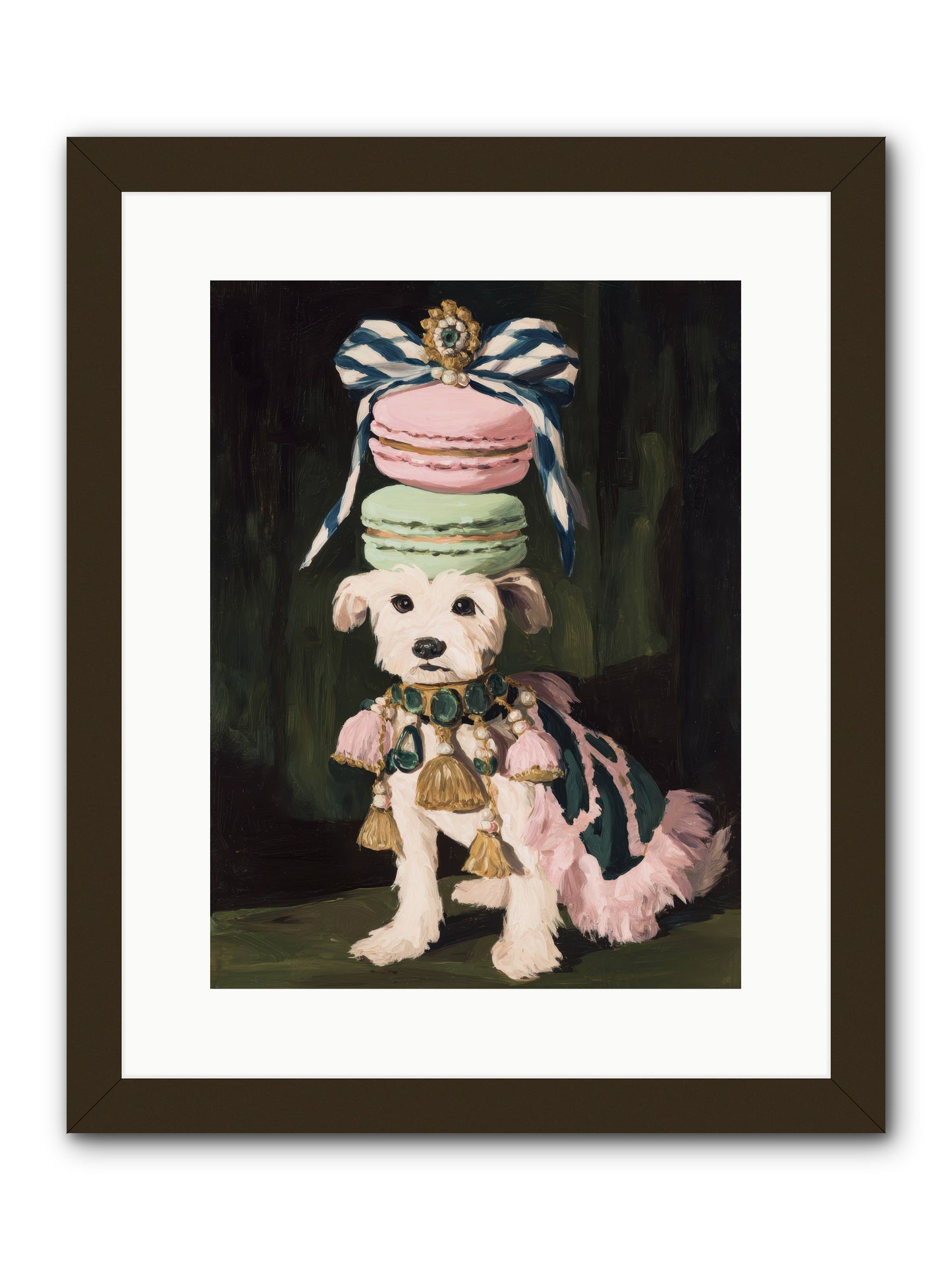 The Delirious Hour -- Framed Print - Black 12x16