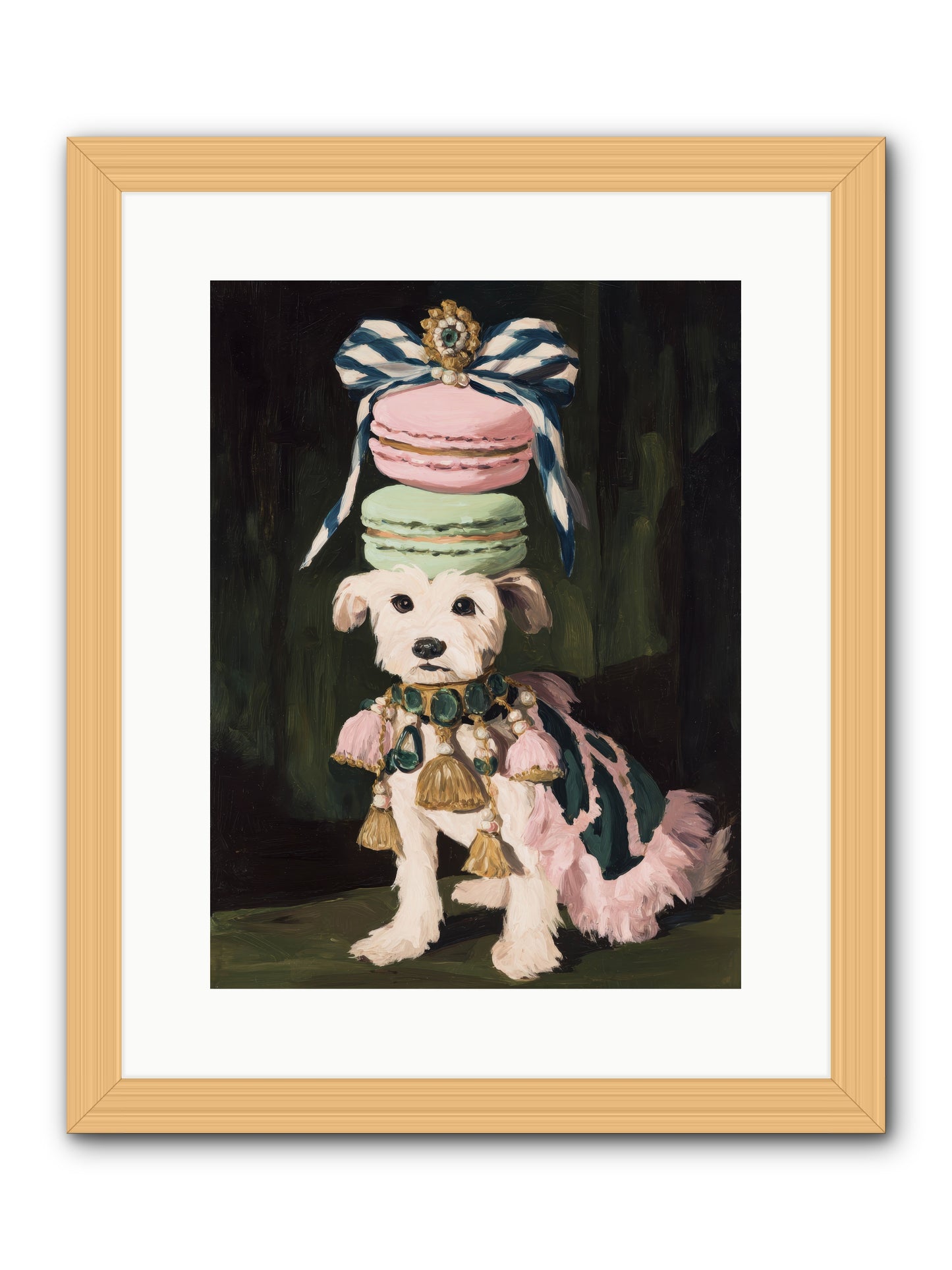 The Delirious Hour -- Framed Print - Natural 12x16