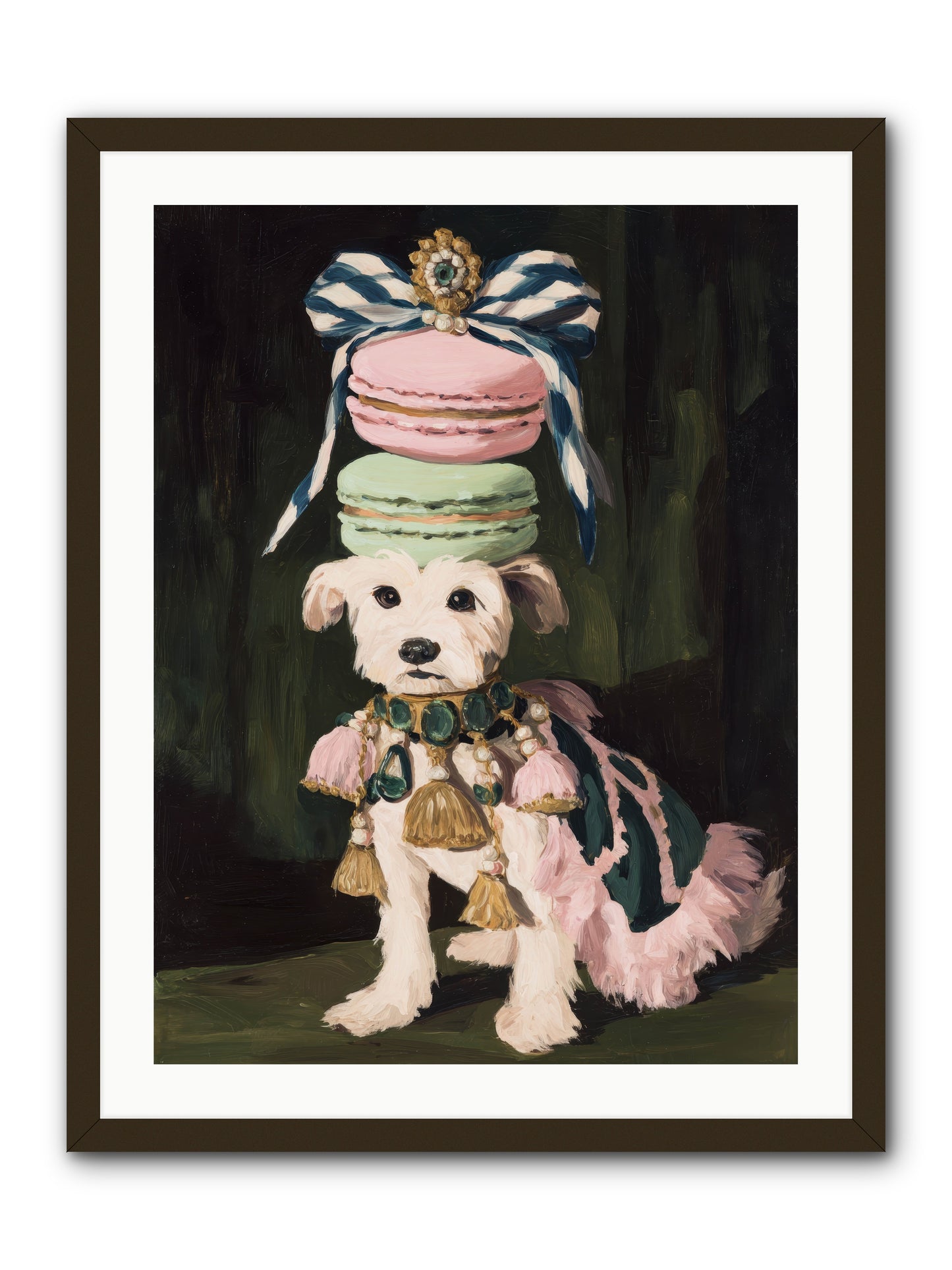 The Delirious Hour -- Framed Print - Black 24x32