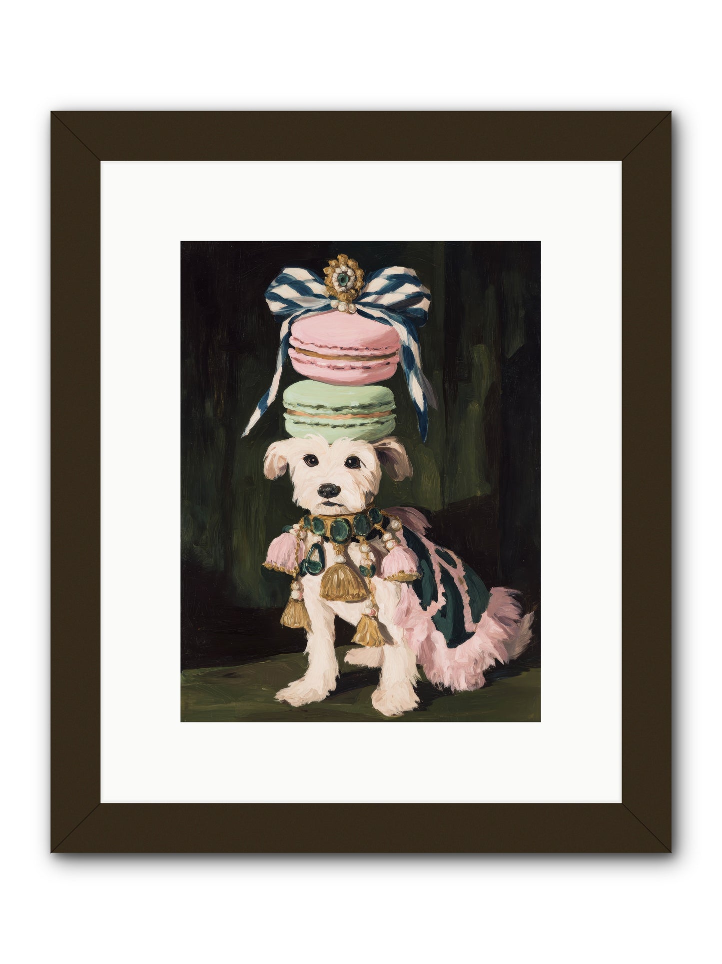 The Delirious Hour -- Framed Print - Black 9x12