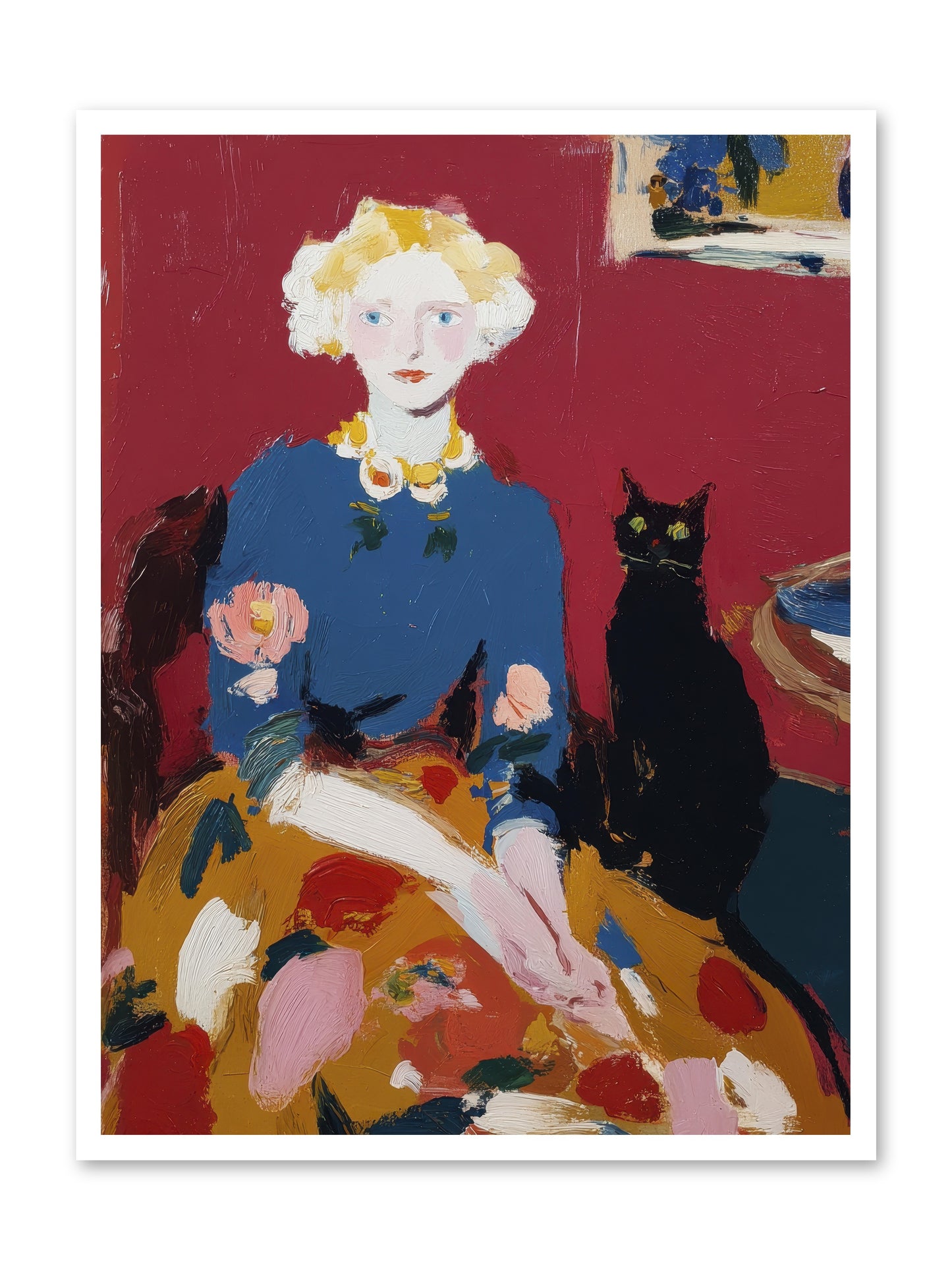 The Devoted Pair -- Paper Print 30x40