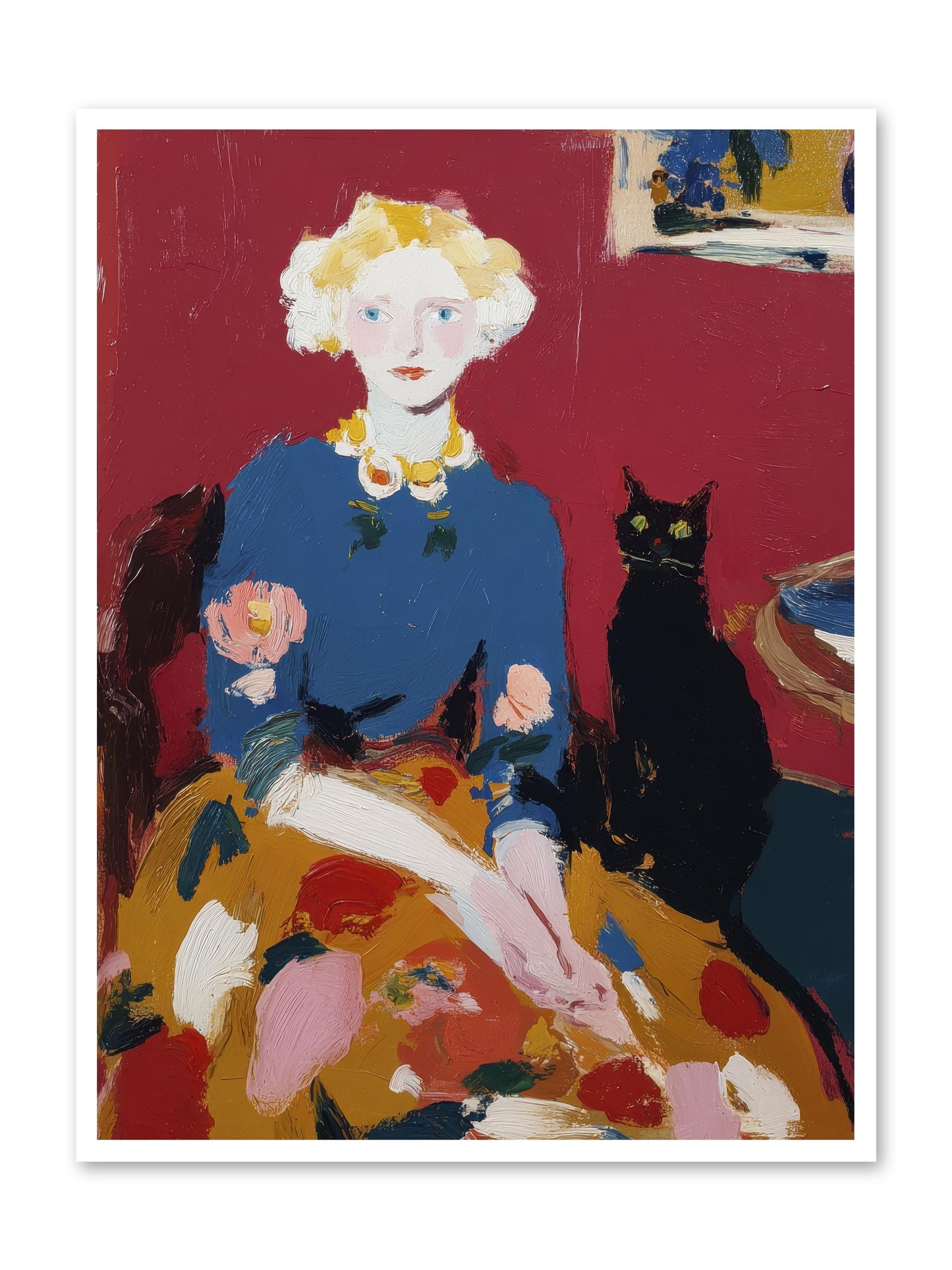 The Devoted Pair -- Paper Print 36x48