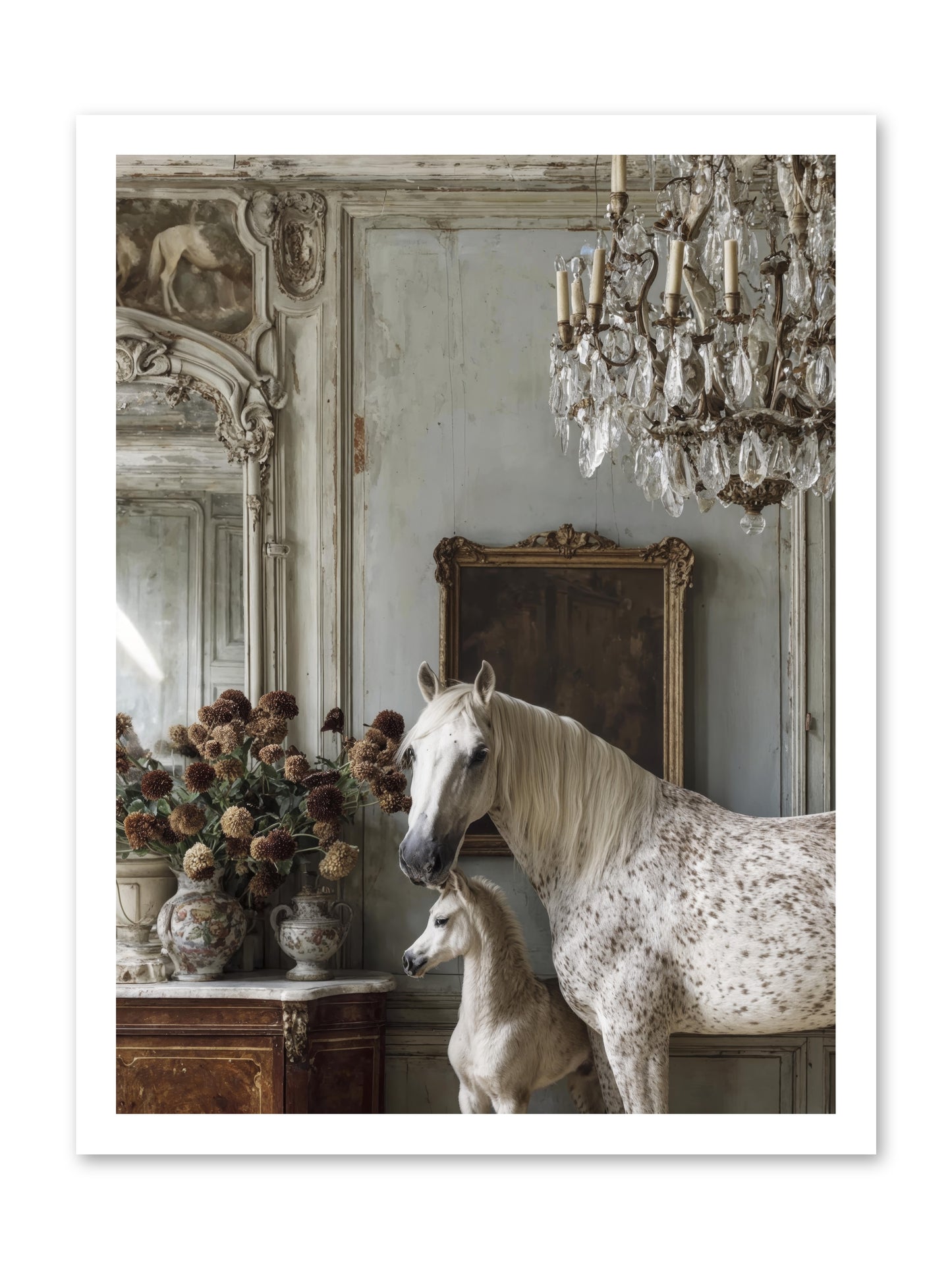 The Diminutive Duchess -- Loose Canvas Print 18x24