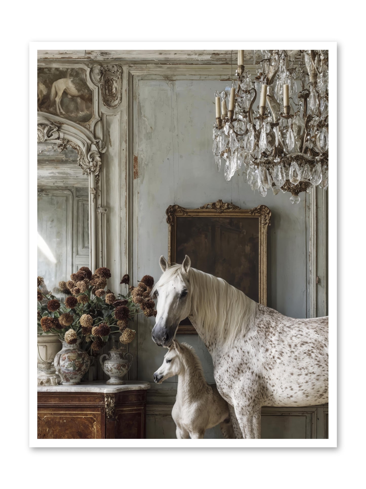 The Diminutive Duchess -- Loose Canvas Print 36x48