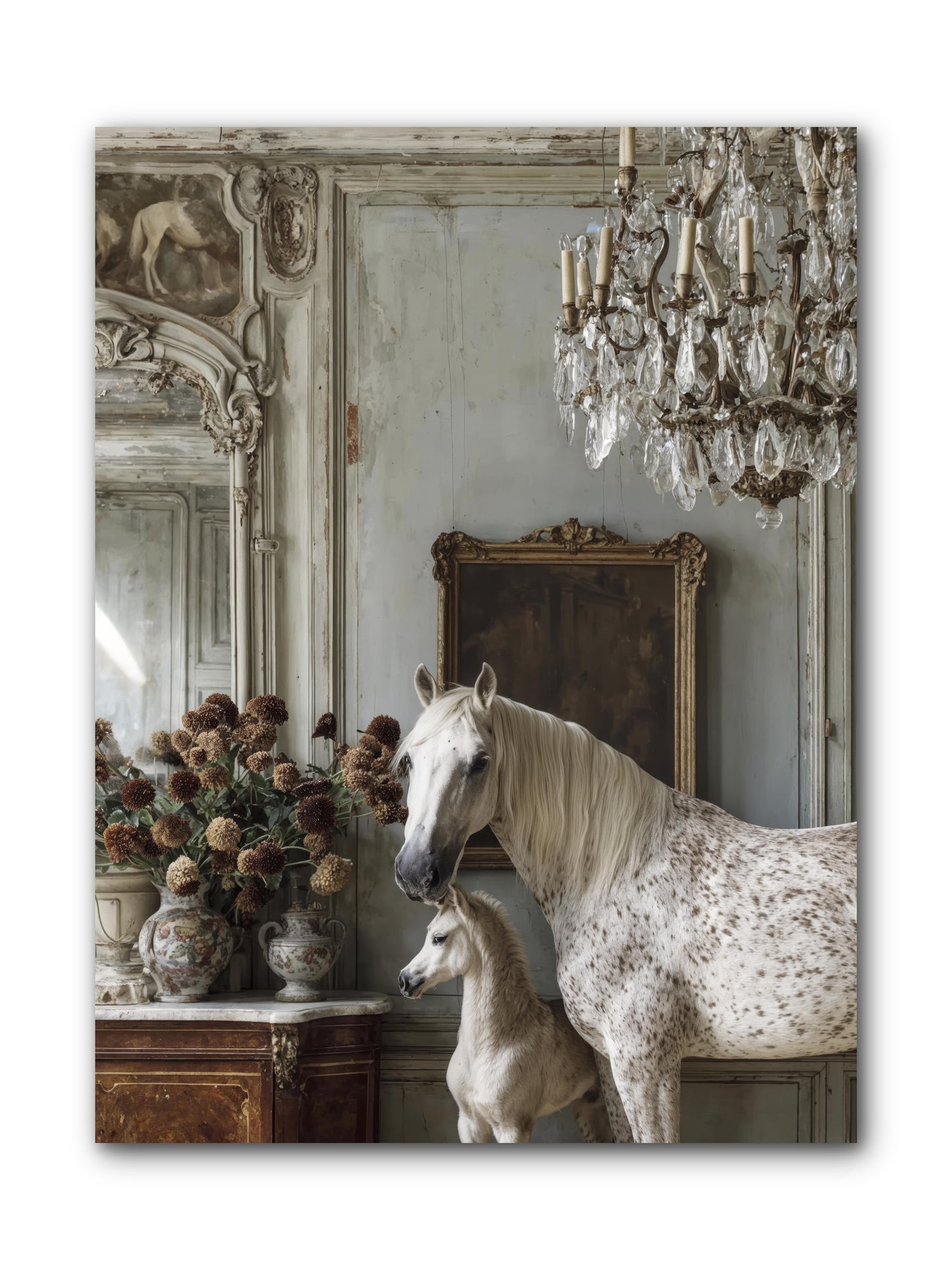 The Diminutive Duchess -- Wrapped Canvas 9x12