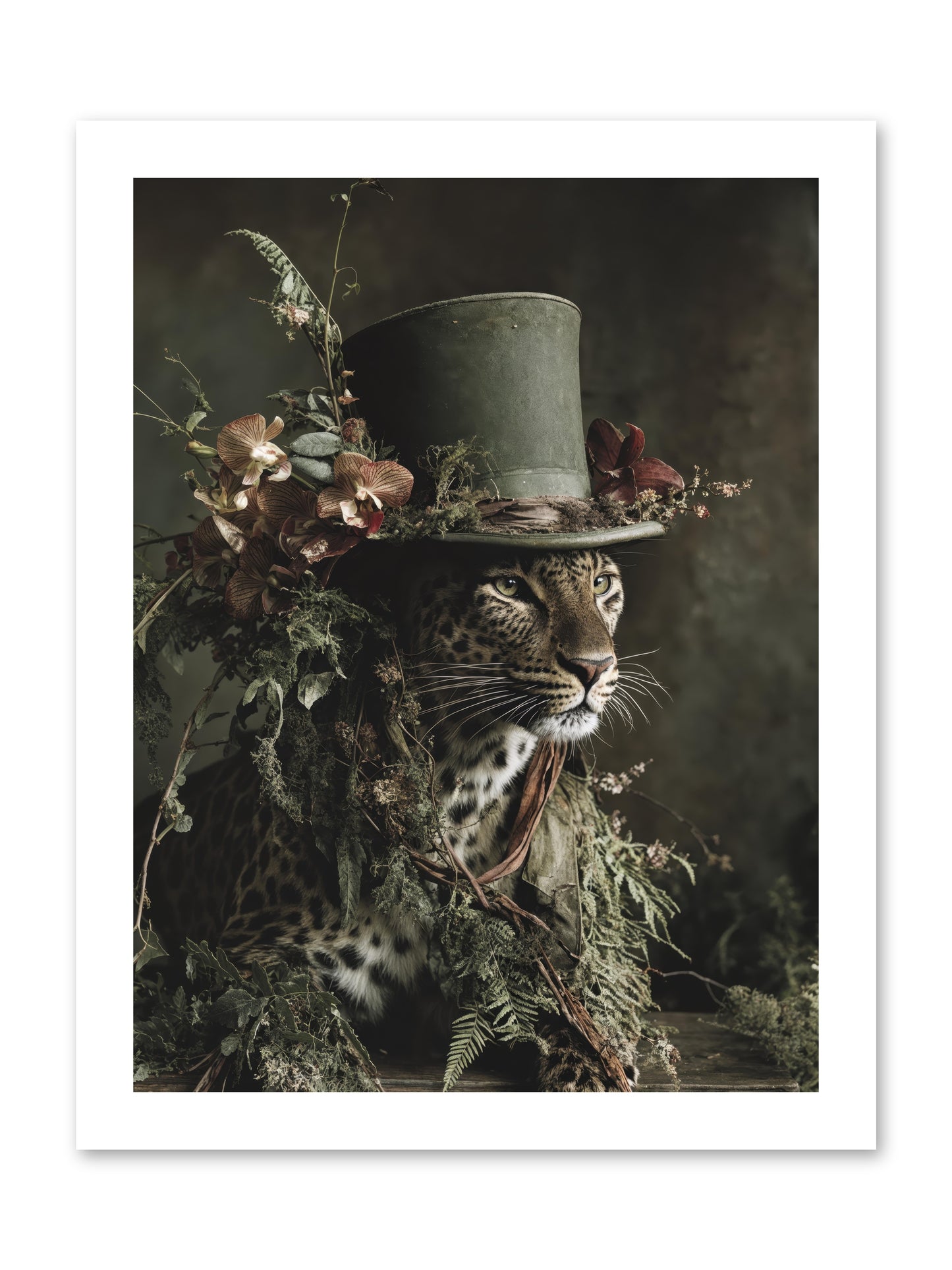 The Divine Manor -- Loose Canvas Print 12x16