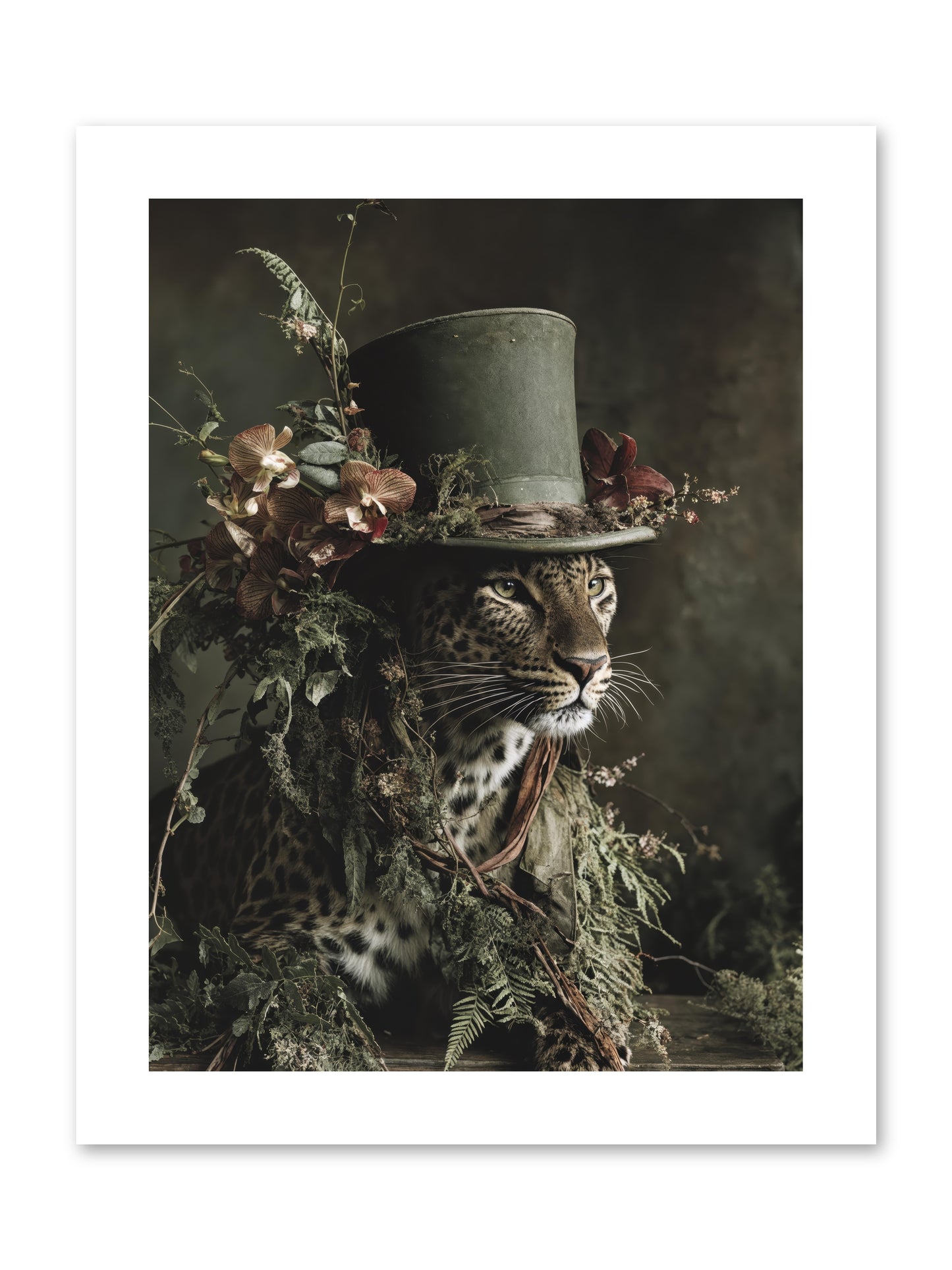 The Divine Manor -- Loose Canvas Print 9x12