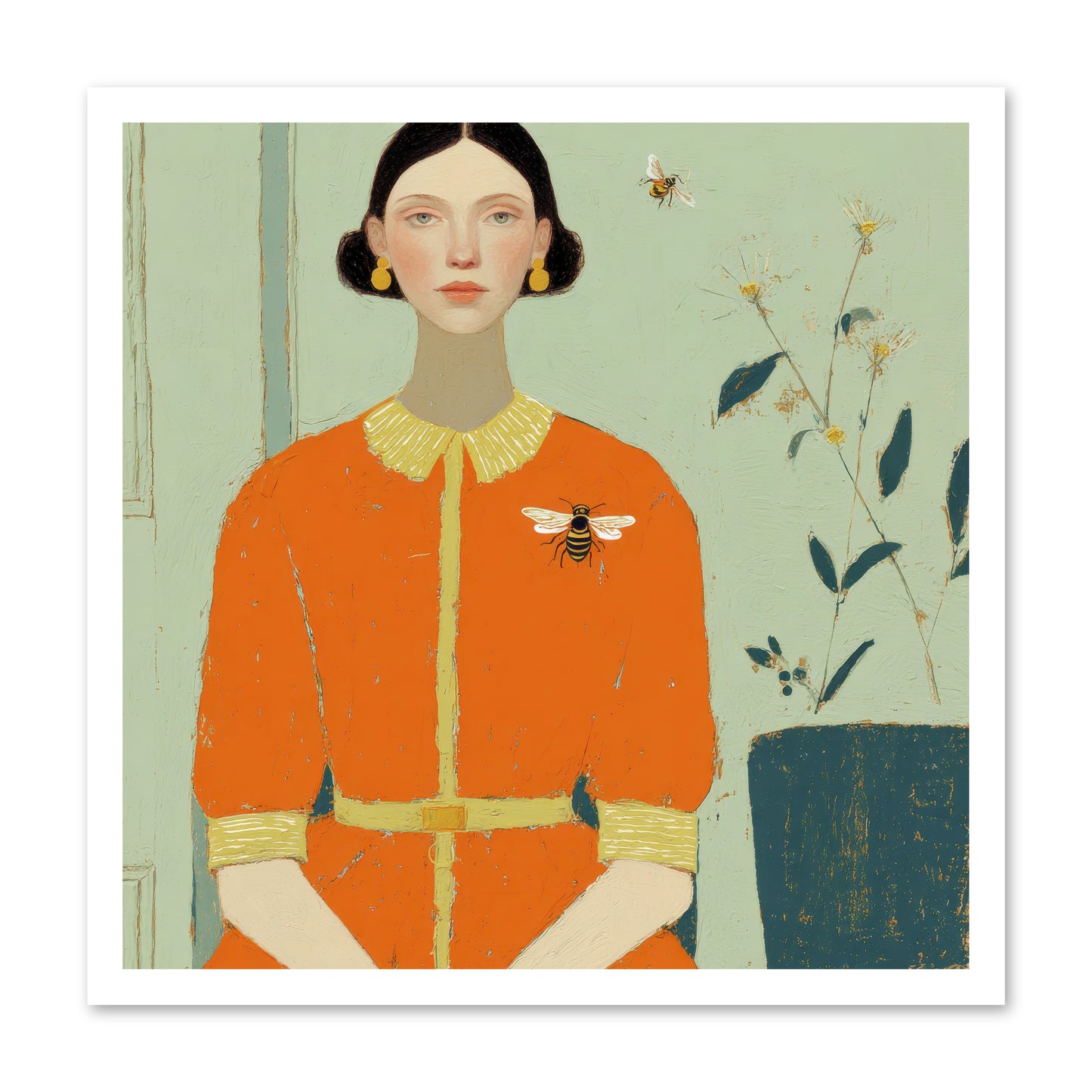 The Doe Delivered Letters -- Loose Canvas Print 24x24