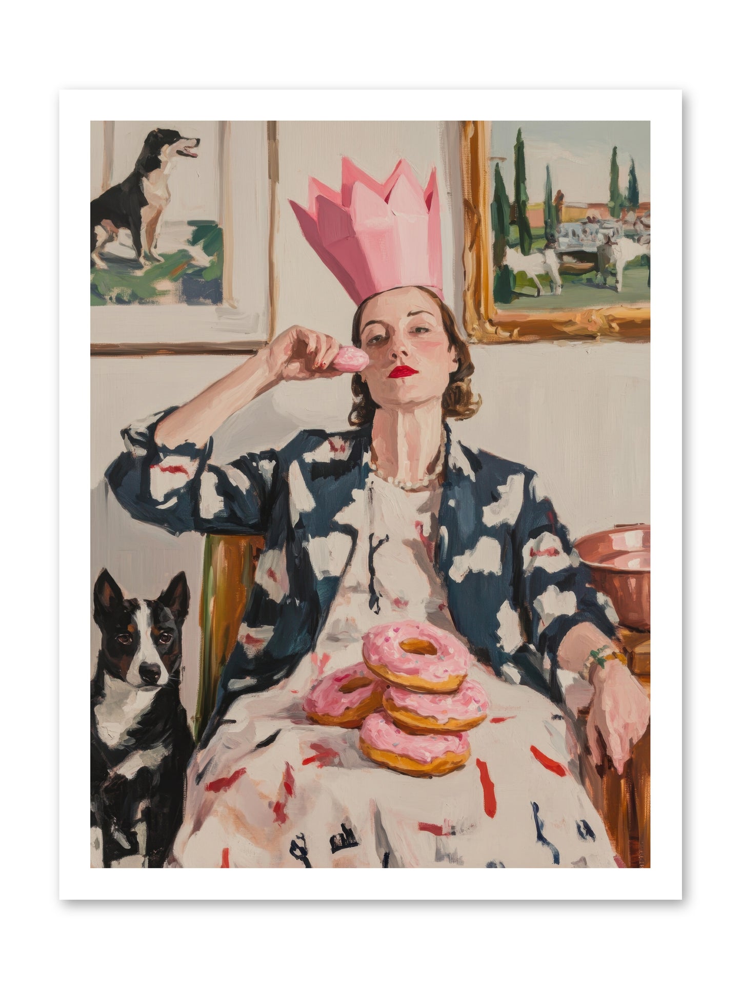 The Donut Diarist -- Paper Print 18x24