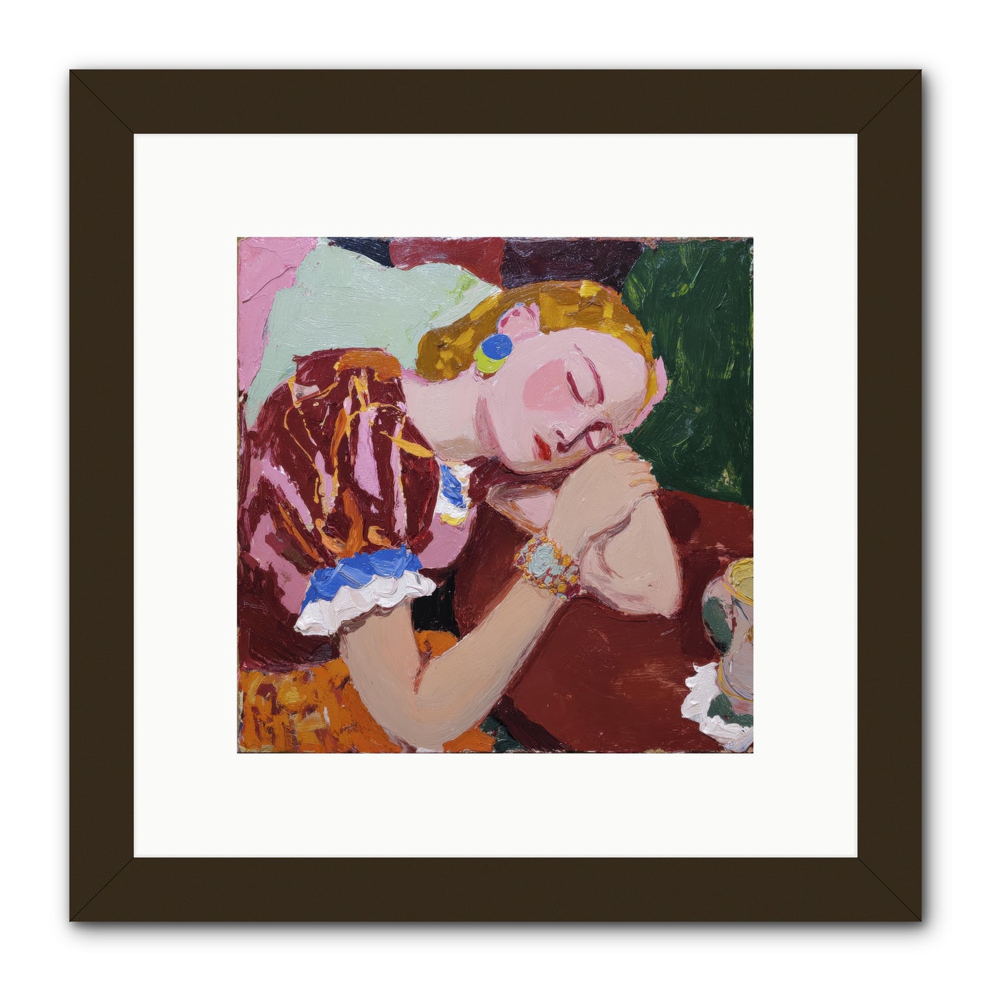 The Dream -- Framed Print - Black 10x10