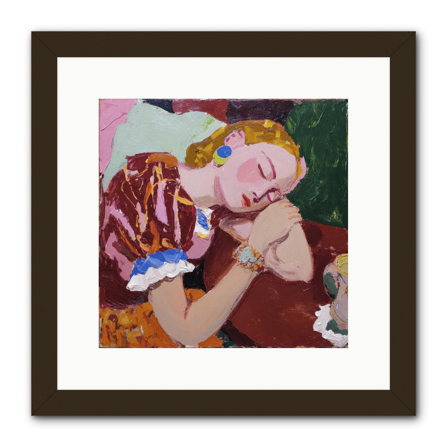 The Dream -- Framed Print - Black 12x12